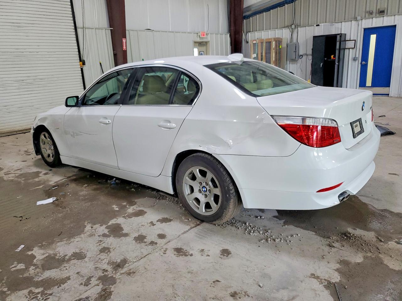 2004 Bmw 525 I White vin: WBANA53574B847371