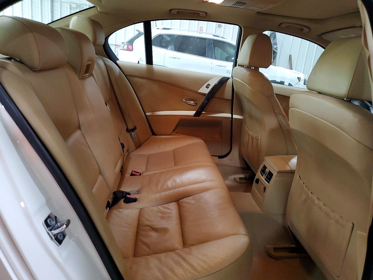 2004 Bmw 525 I White vin: WBANA53574B847371