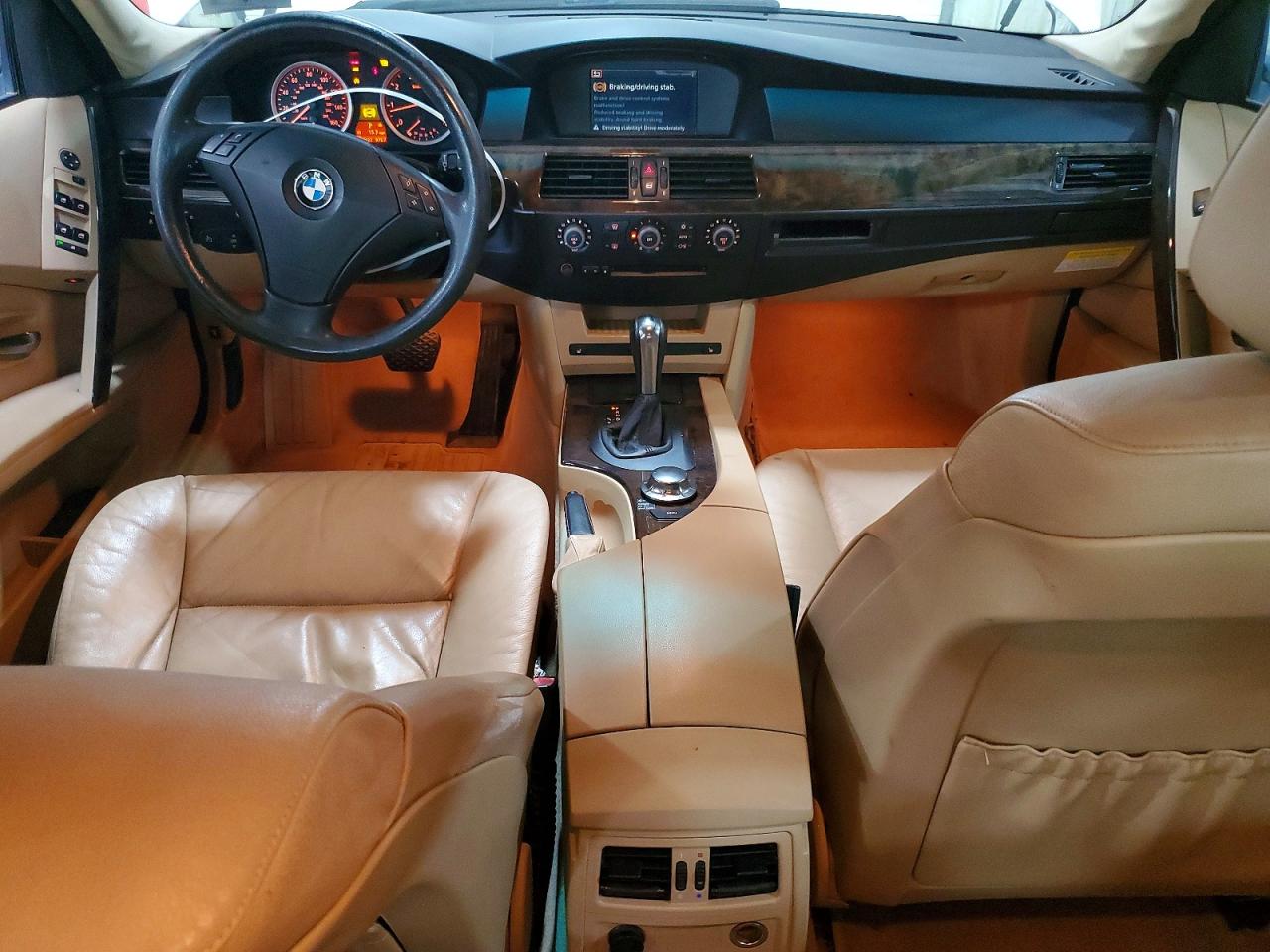 2004 Bmw 525 I White vin: WBANA53574B847371
