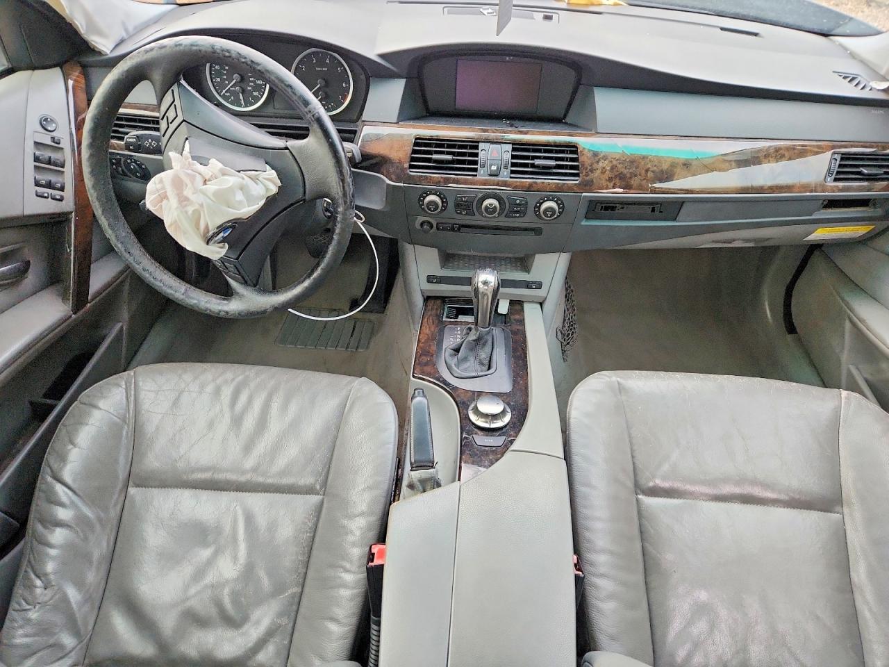 2004 Bmw 525 I Blue vin: WBANA53574B853770