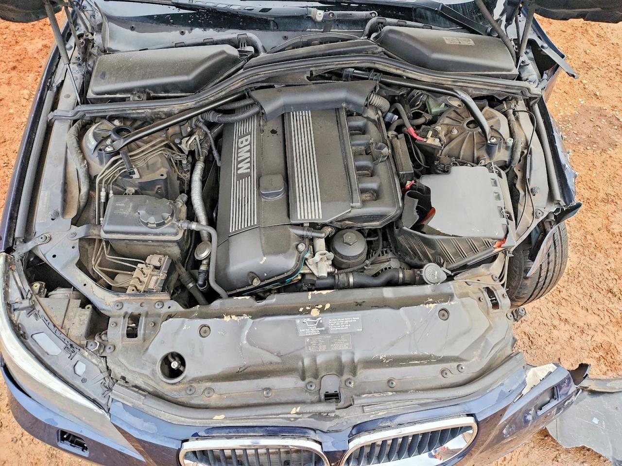 2004 Bmw 525 I Blue vin: WBANA53574B853770
