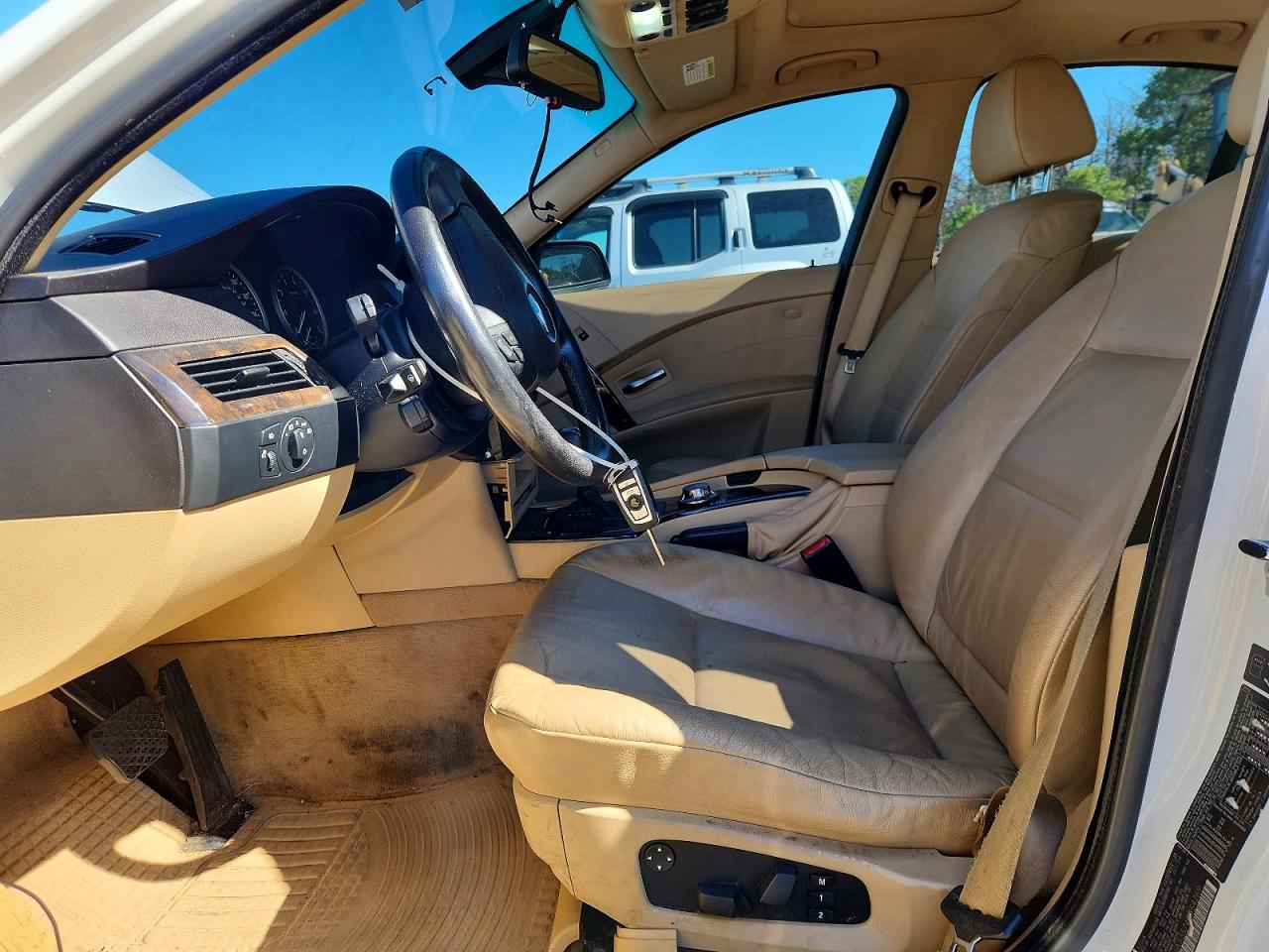 2004 Bmw 525 I Белый vin: WBANA53574B854269