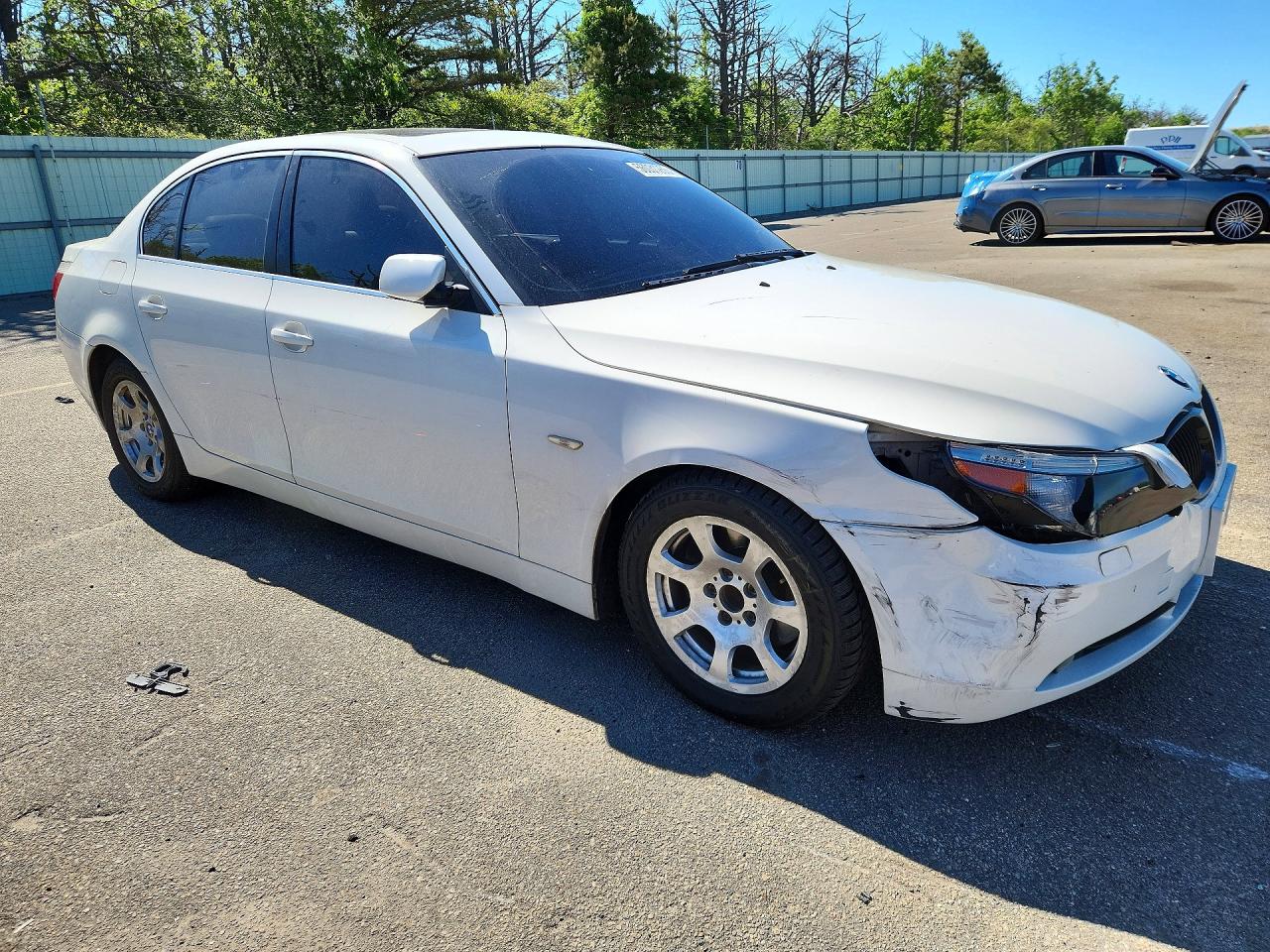 2004 Bmw 525 I Белый vin: WBANA53574B854269