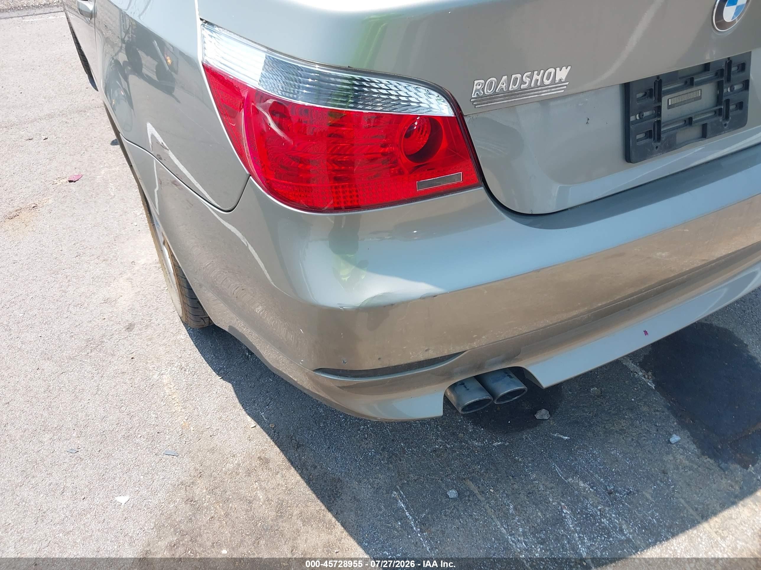 2004 Bmw 525i   Золотой vin: WBANA53584B850179