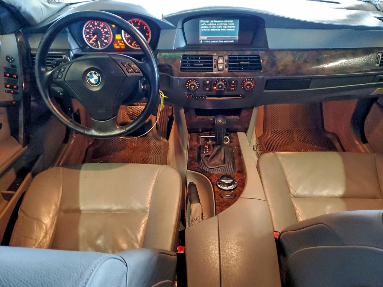 2005 Bmw 525 I Gray vin: WBANA53585B858140