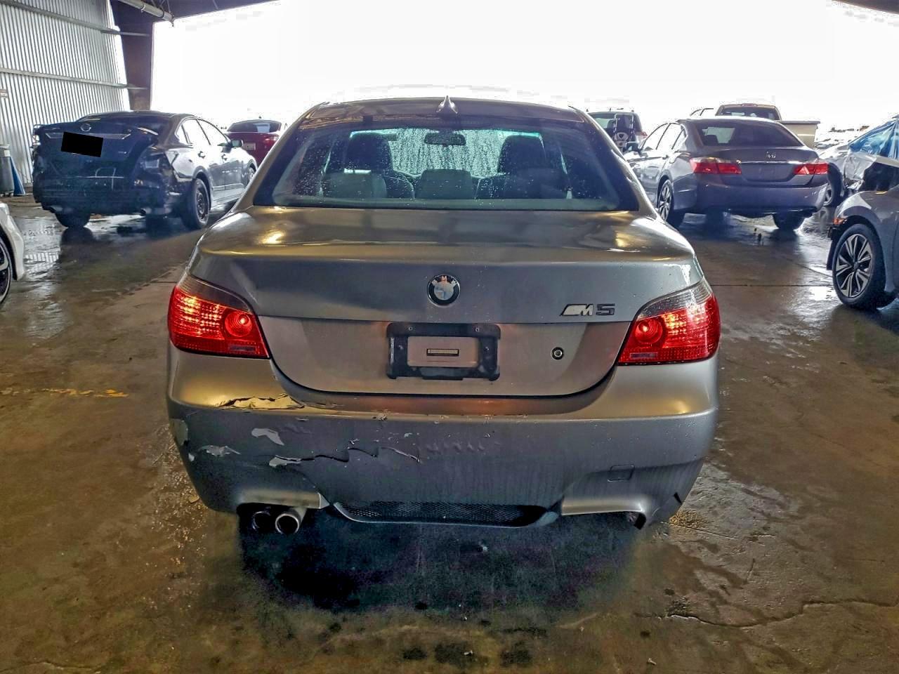 2005 Bmw 525 I Gray vin: WBANA53585B858140