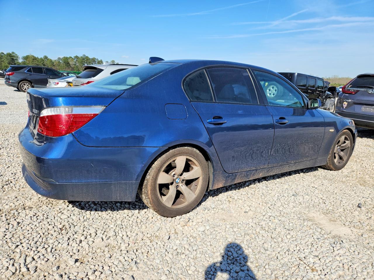 2004 Bmw 525 I Синий vin: WBANA53594B854676