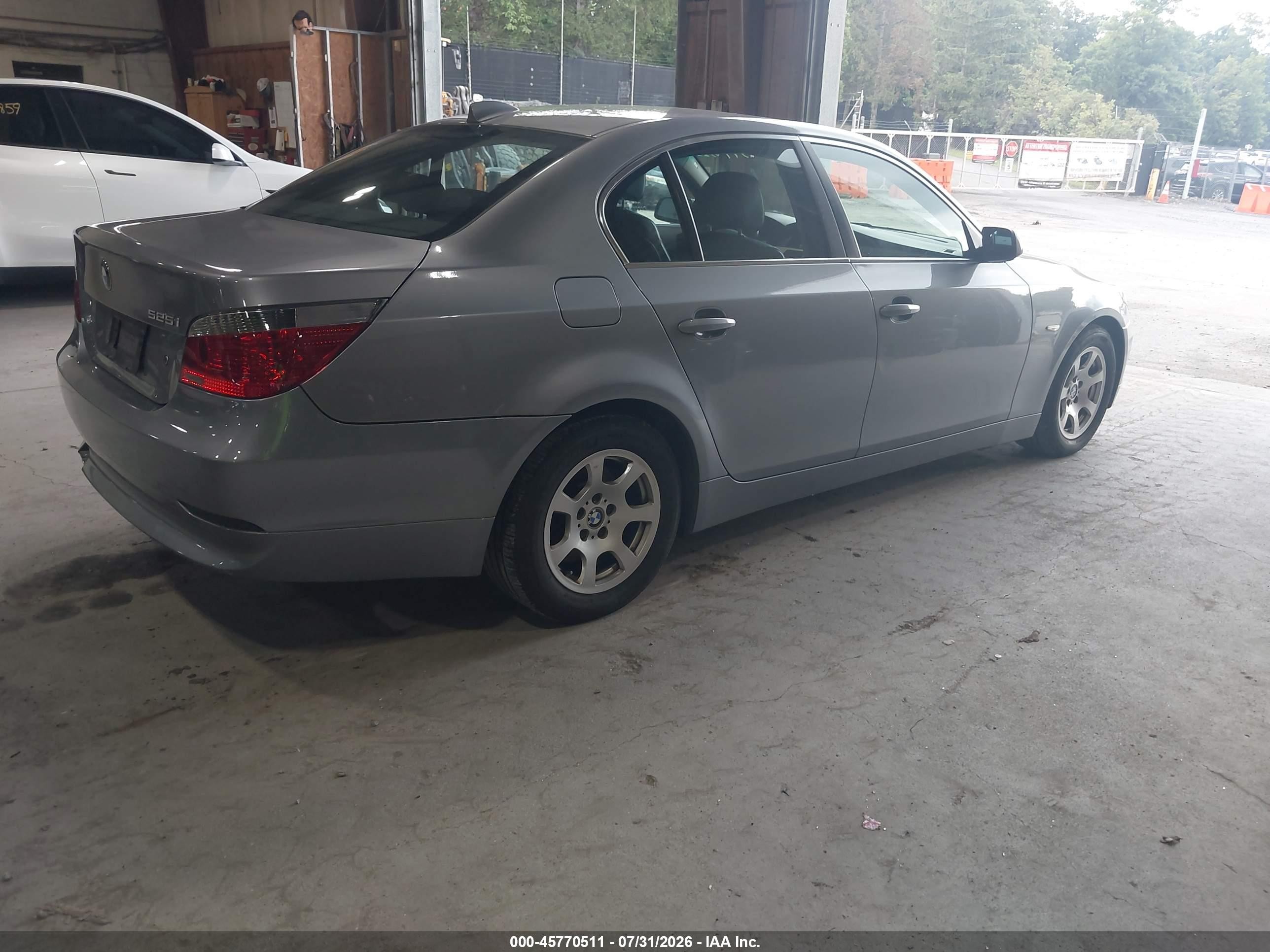 2004 Bmw 525i   Gray vin: WBANA53594B855164