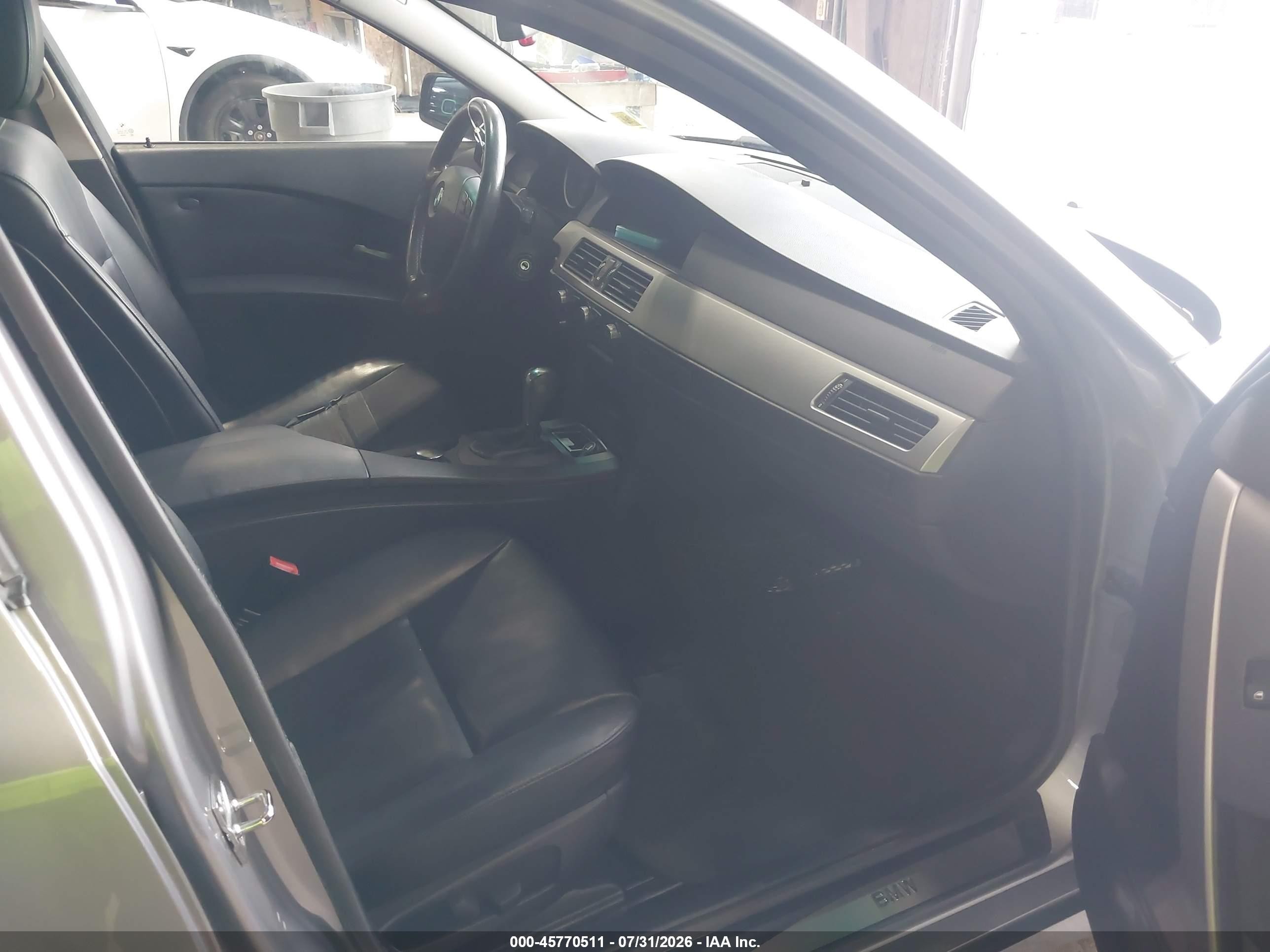 2004 Bmw 525i   Gray vin: WBANA53594B855164