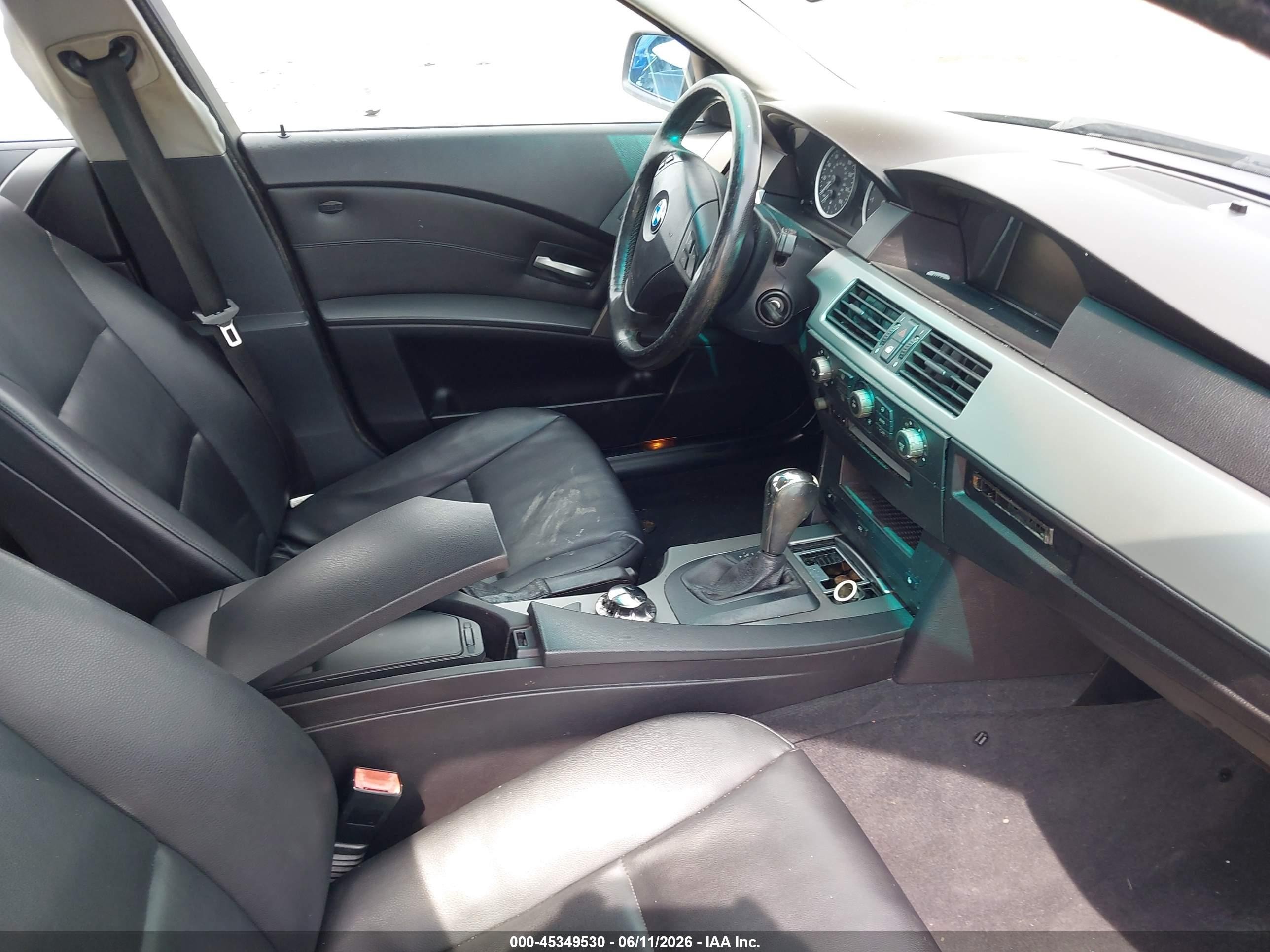 2004 Bmw 525i   Gray vin: WBANA535X4B172745
