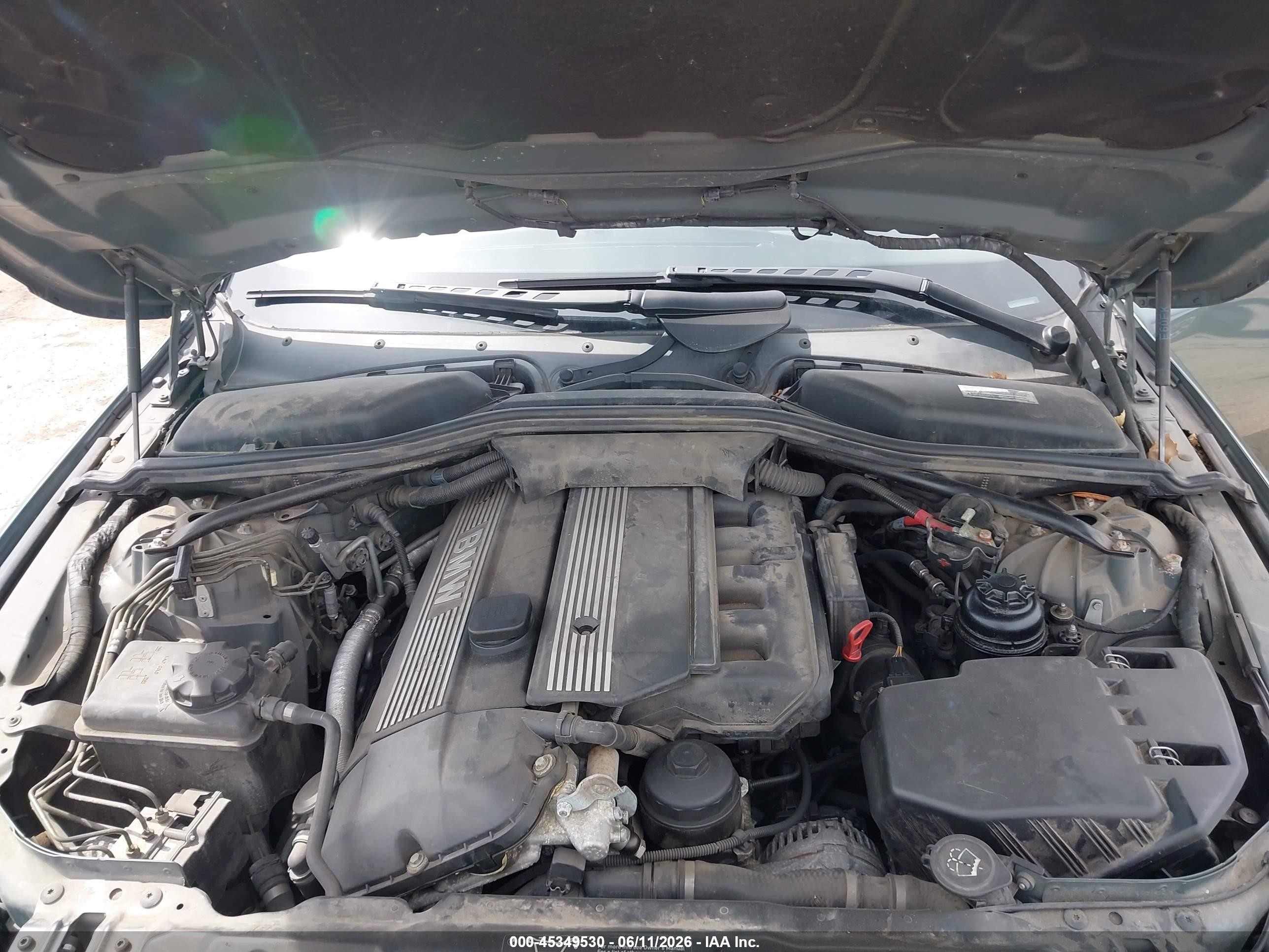 2004 Bmw 525i   Gray vin: WBANA535X4B172745