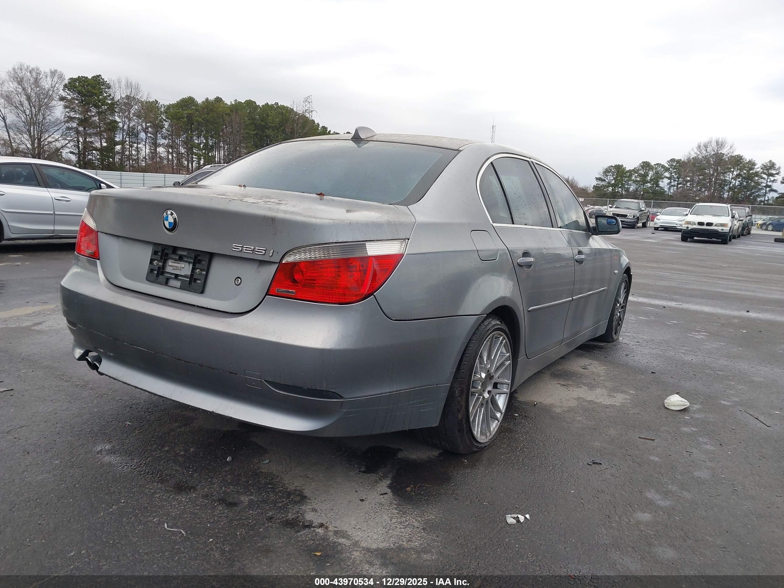 2004 Bmw 525i   Gray vin: WBANA535X4B846070