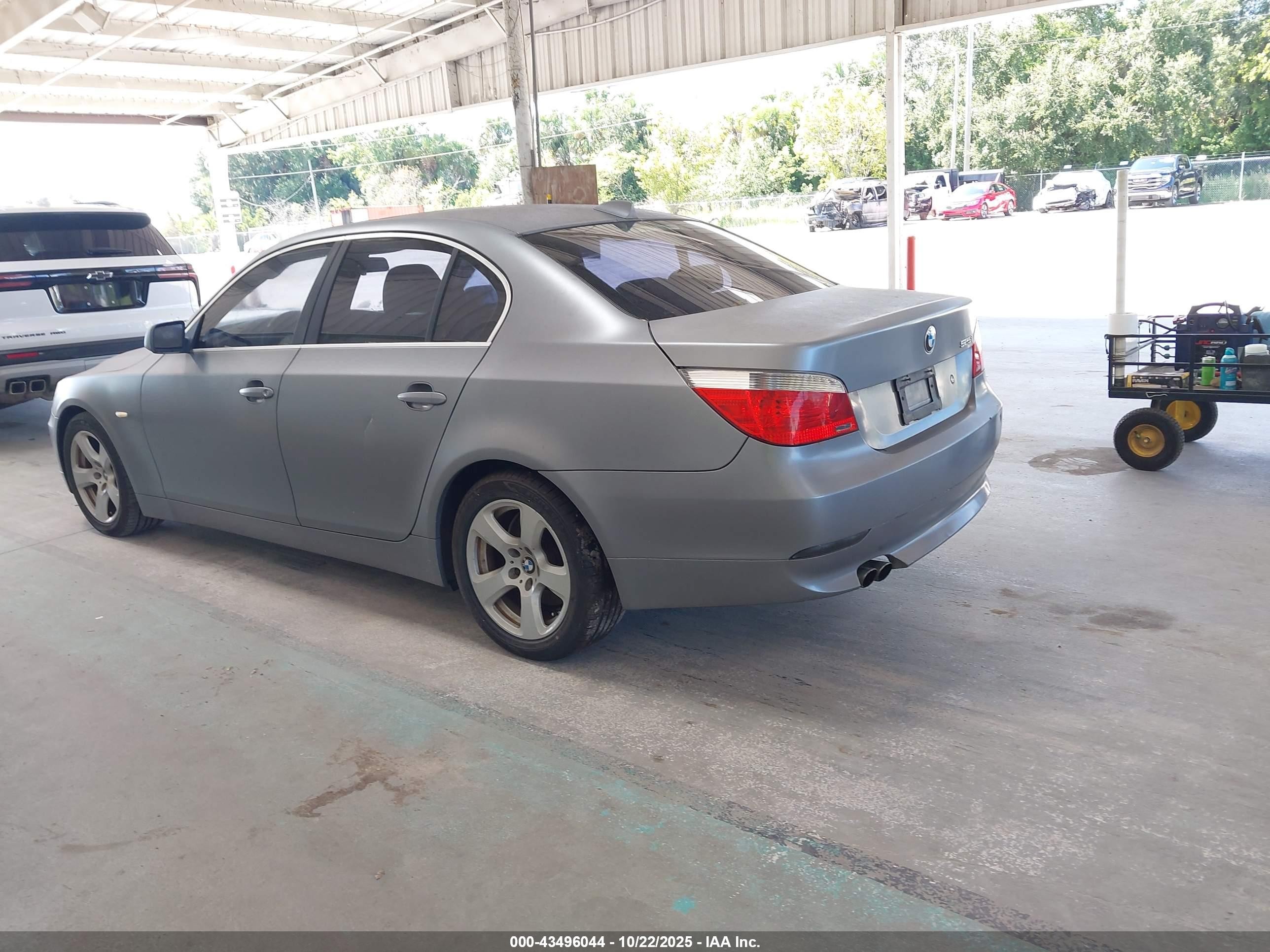 2004 Bmw 525i   Gray vin: WBANA535X4B847638