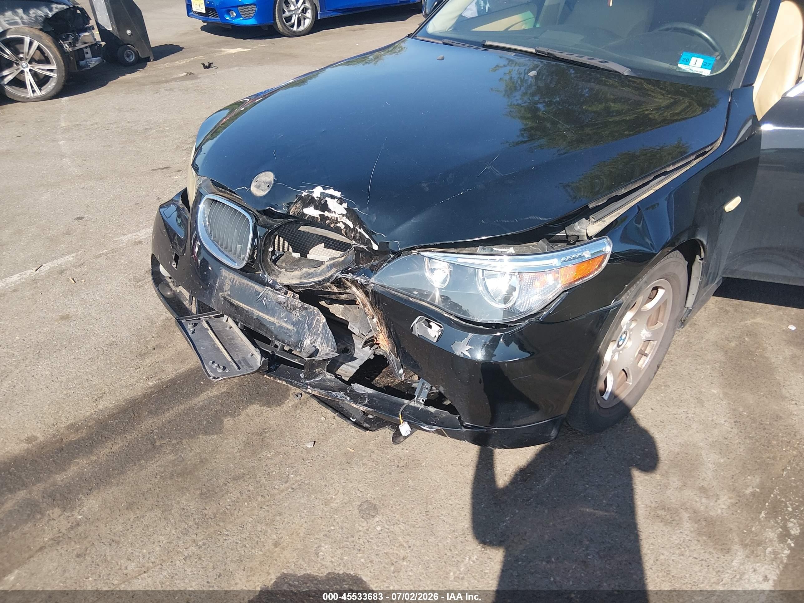 2004 Bmw 525i   Black vin: WBANA535X4B850006