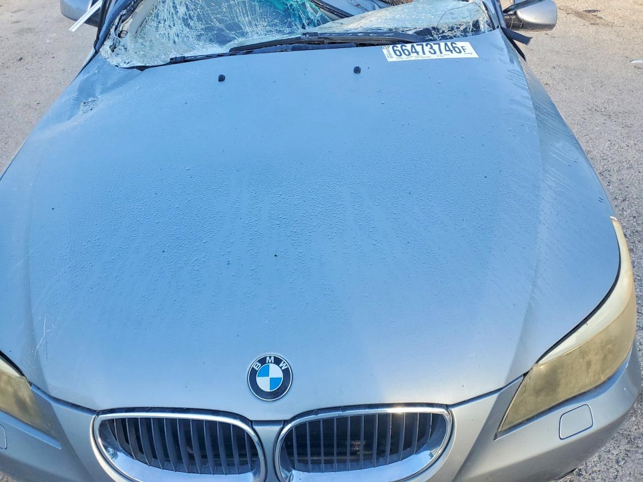 2004 Bmw 525 I Silver vin: WBANA535X4B854542
