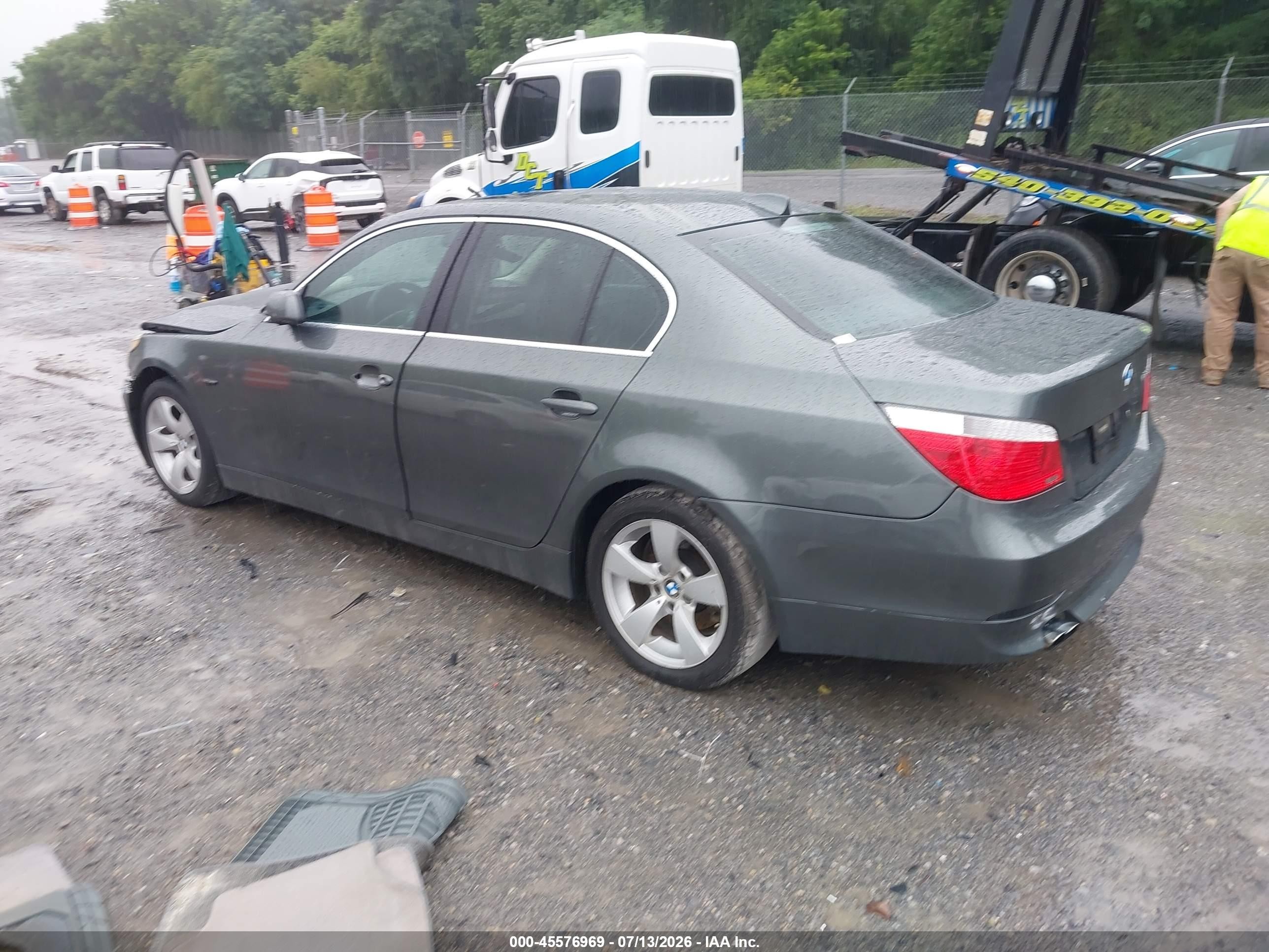 2004 Bmw 530i   Gray vin: WBANA73504B804180