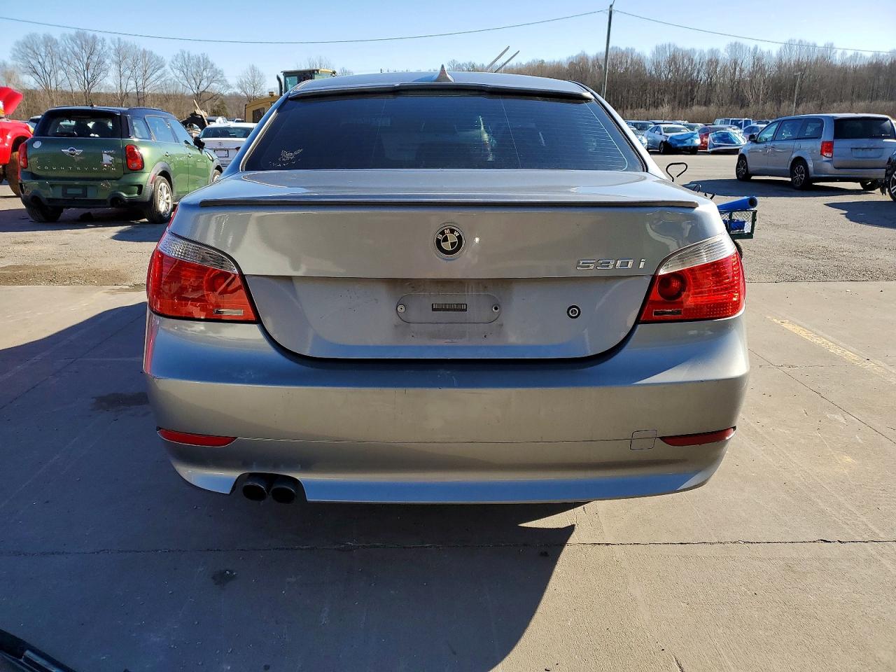 2004 Bmw 530 I Silver vin: WBANA73504B813073