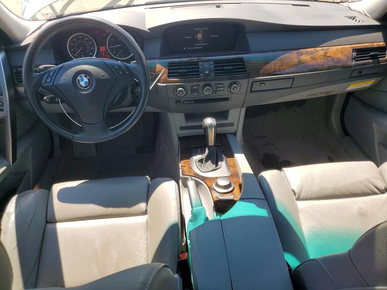 2004 Bmw 530 I Silver vin: WBANA73514B059066