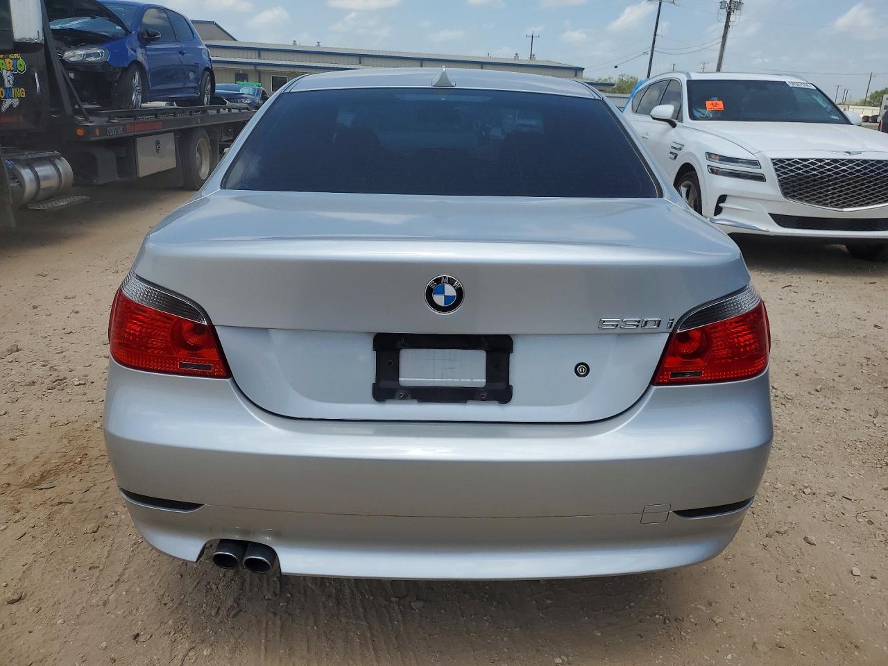 2004 Bmw 530 I Silver vin: WBANA73514B062808