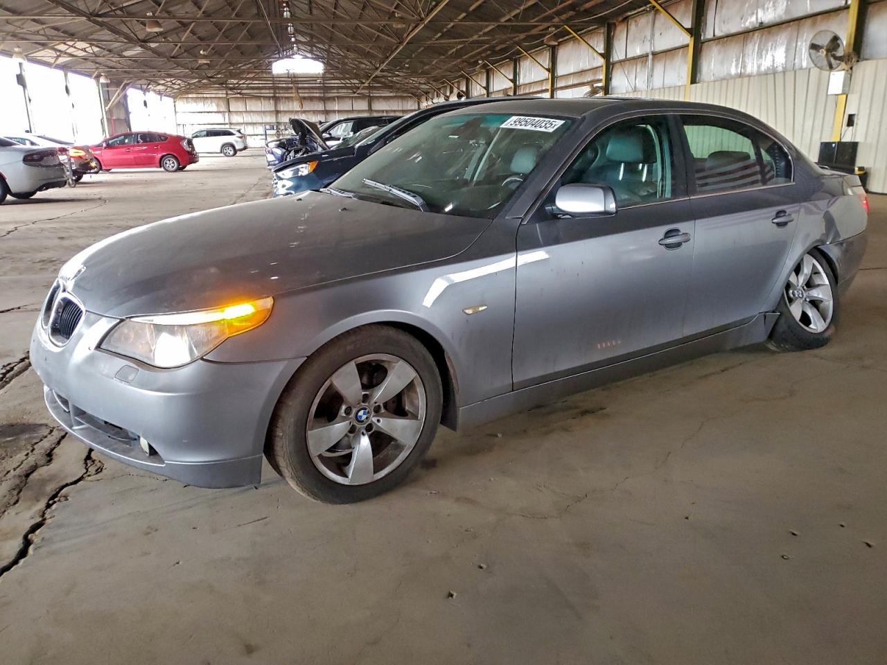 2004 Bmw 530 I Gray vin: WBANA73514B064381