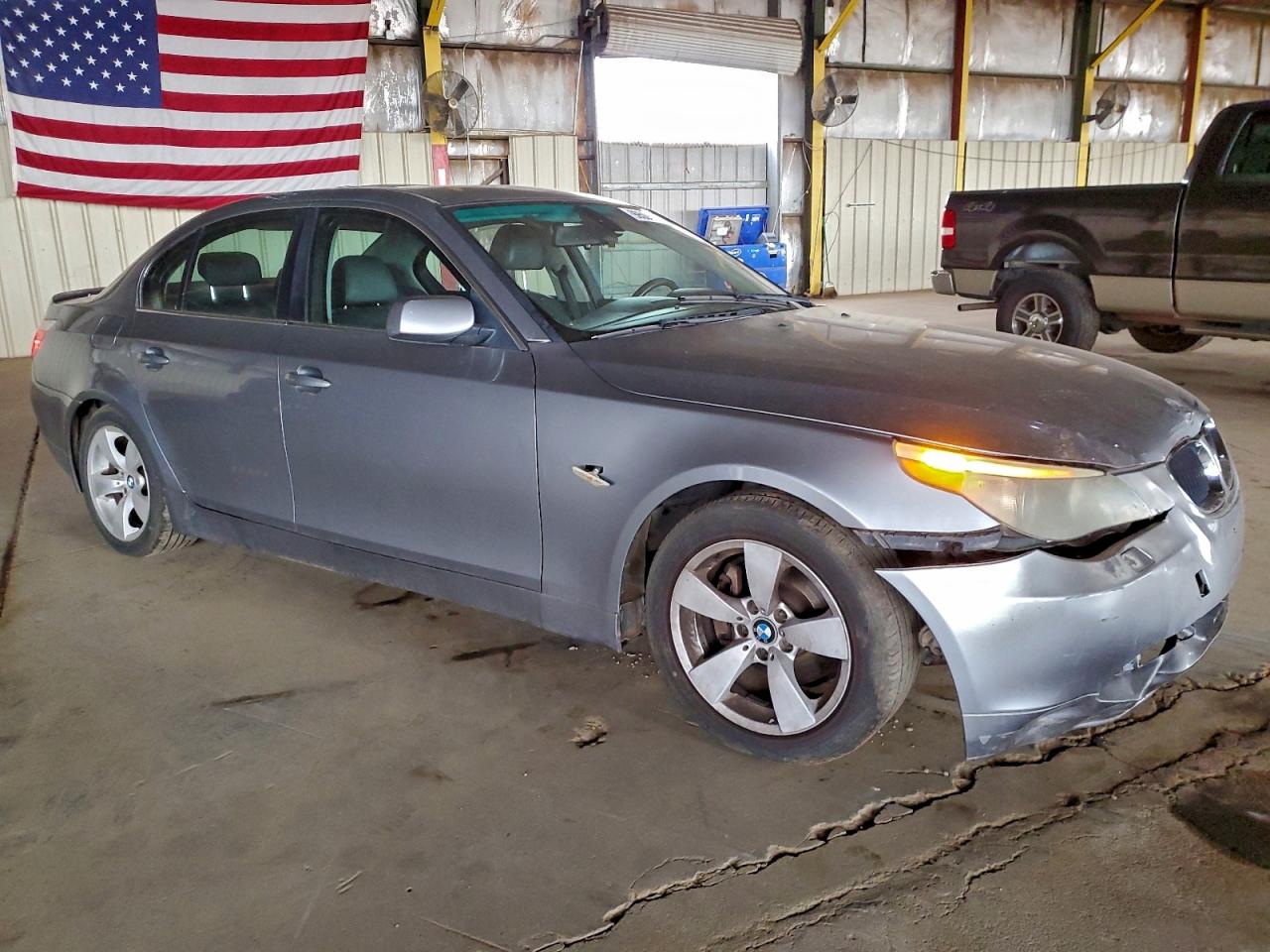 2004 Bmw 530 I Gray vin: WBANA73514B064381