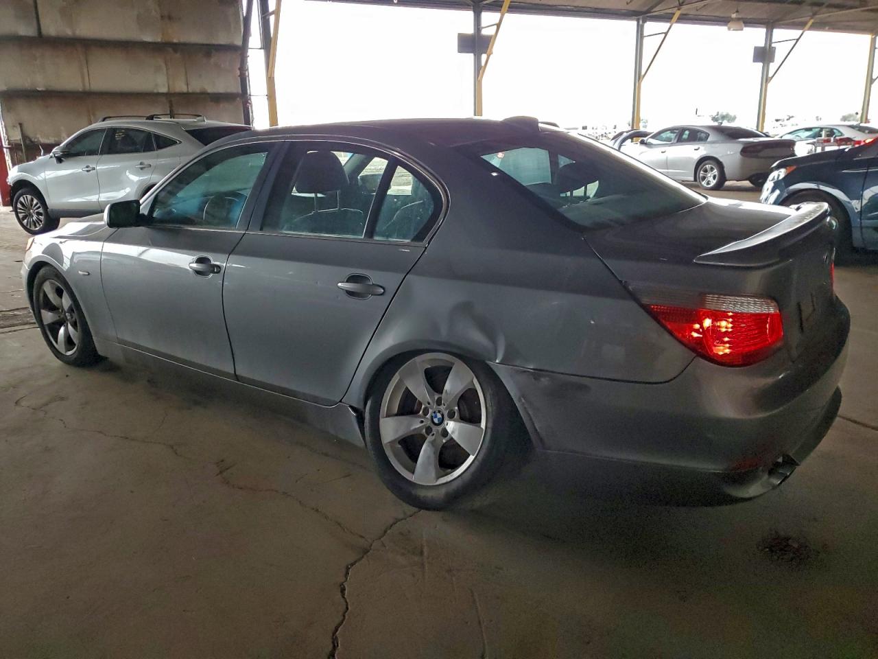 2004 Bmw 530 I Gray vin: WBANA73514B064381