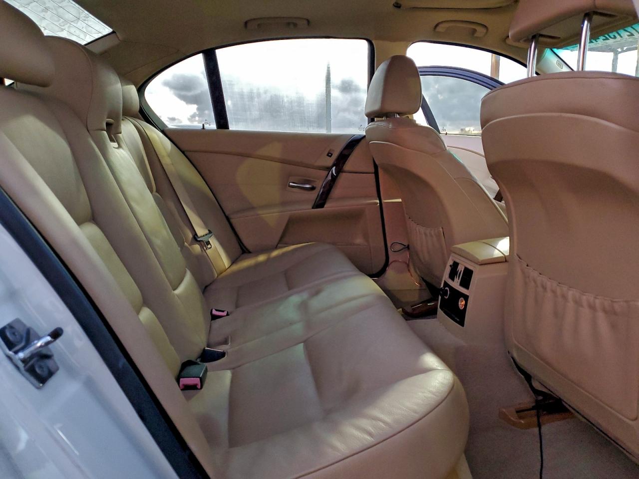 2005 Bmw 530 I White vin: WBANA73515B814914