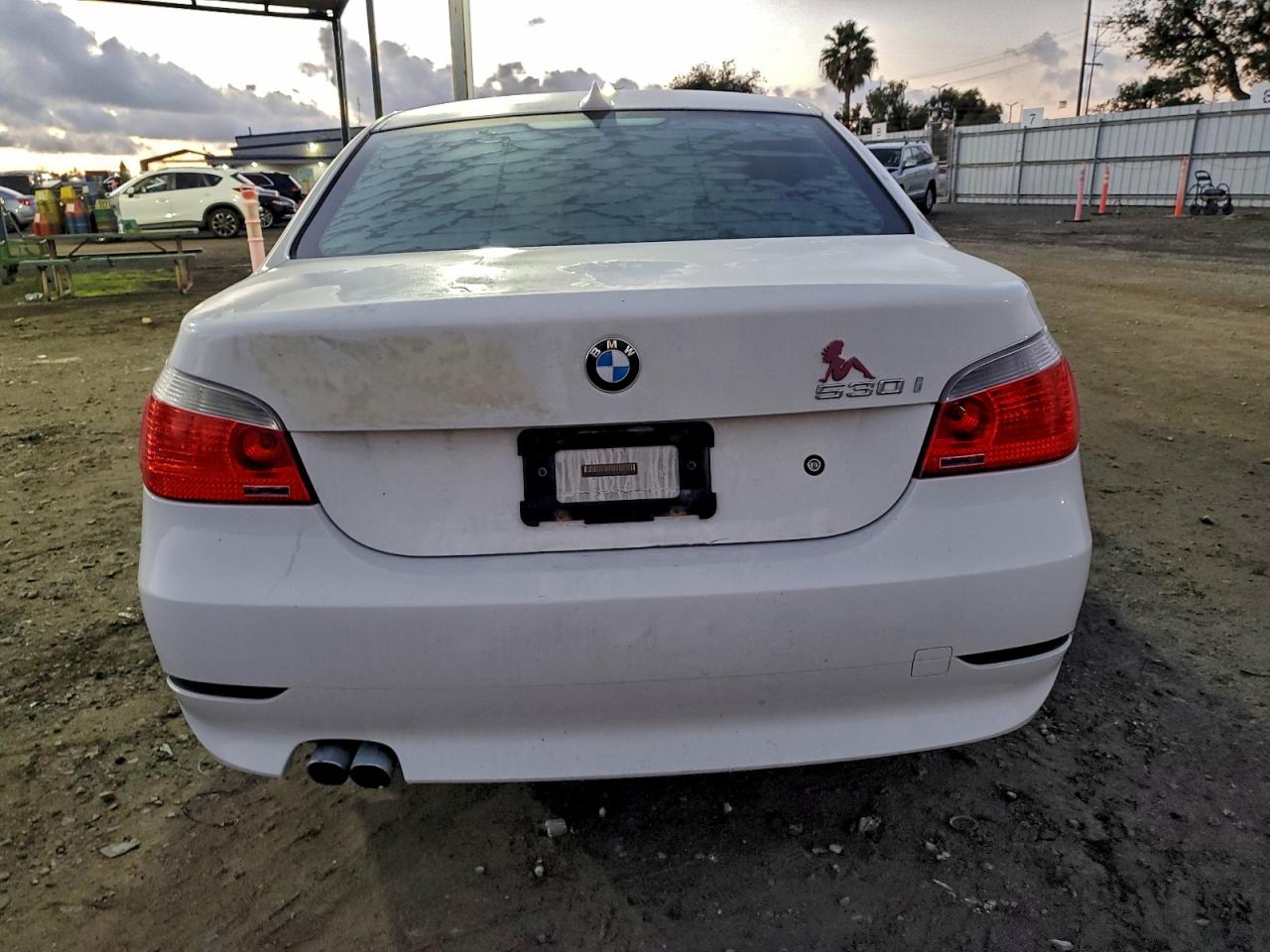2005 Bmw 530 I White vin: WBANA73515B814914