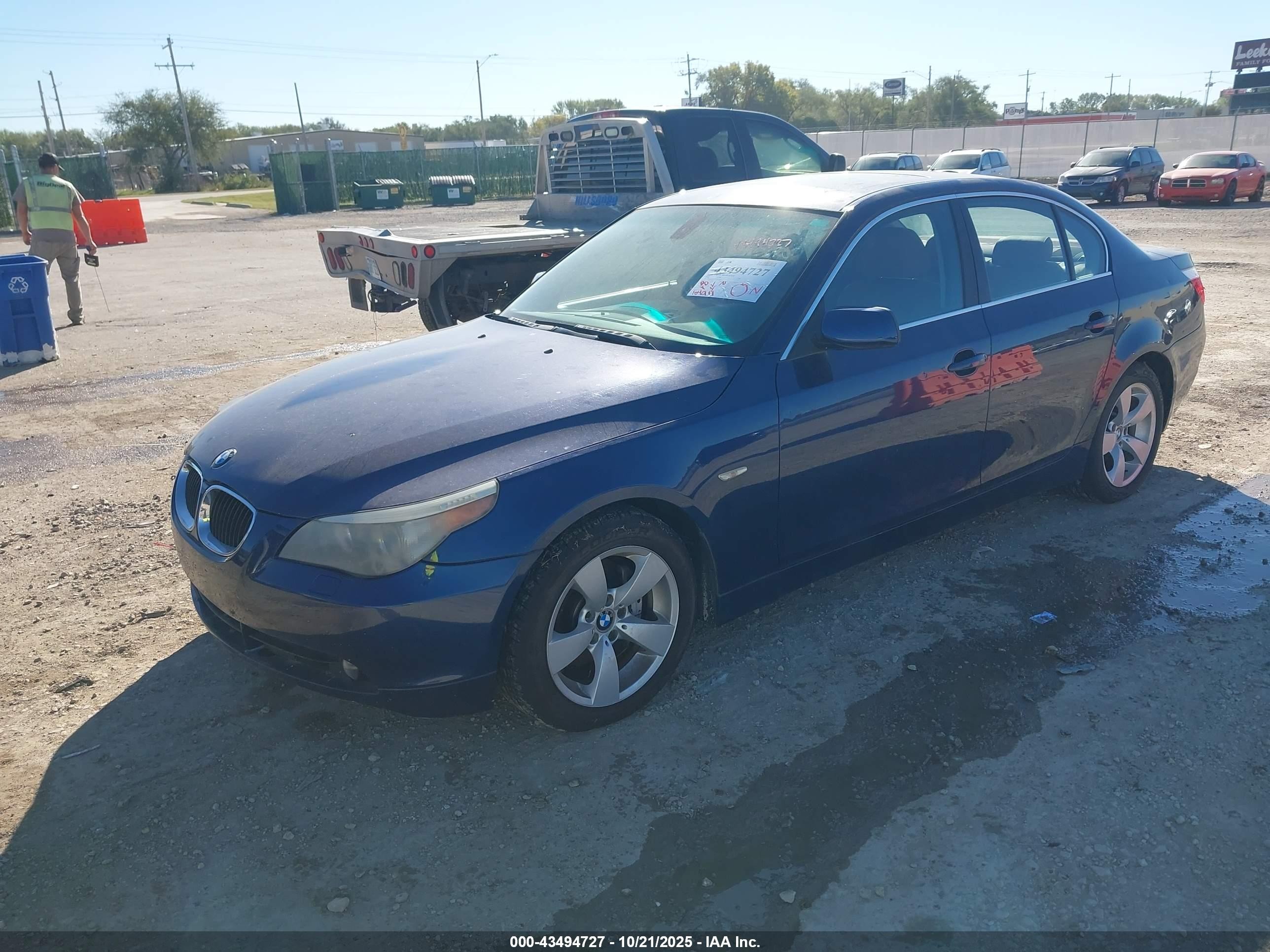 2005 Bmw 530i   Blue vin: WBANA73515B819823