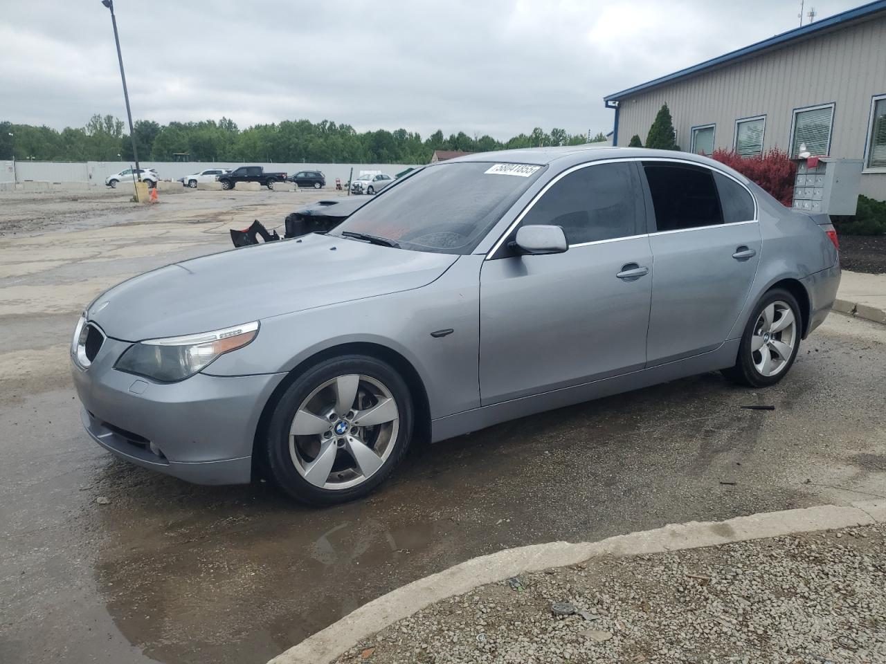 2004 Bmw 530 I Gray vin: WBANA73524B047654