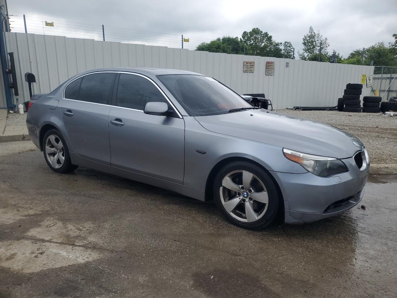 2004 Bmw 530 I Gray vin: WBANA73524B047654