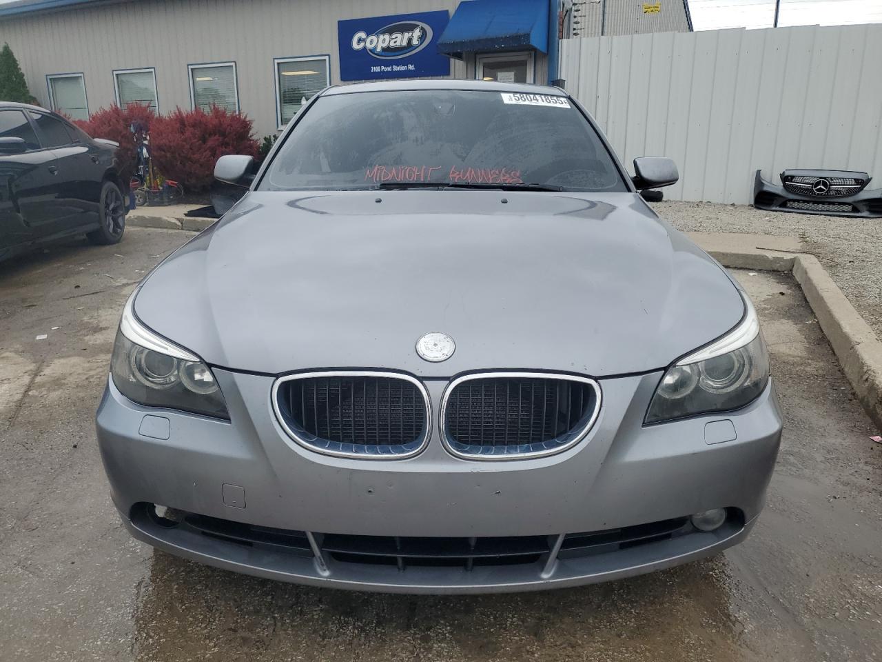 2004 Bmw 530 I Gray vin: WBANA73524B047654