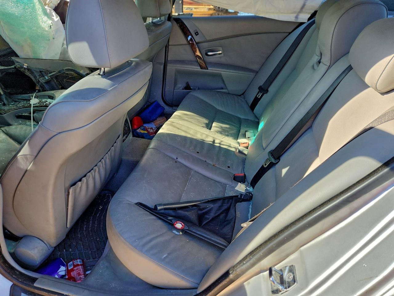 2005 Bmw 530 I Silver vin: WBANA73525B815585