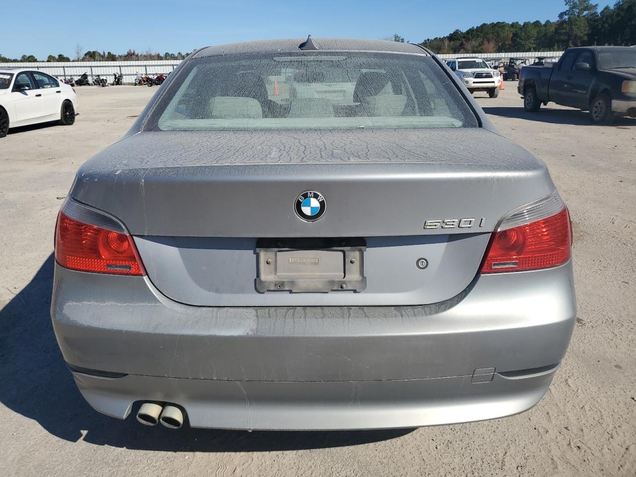 2004 Bmw 530 I Silver vin: WBANA73534B058727