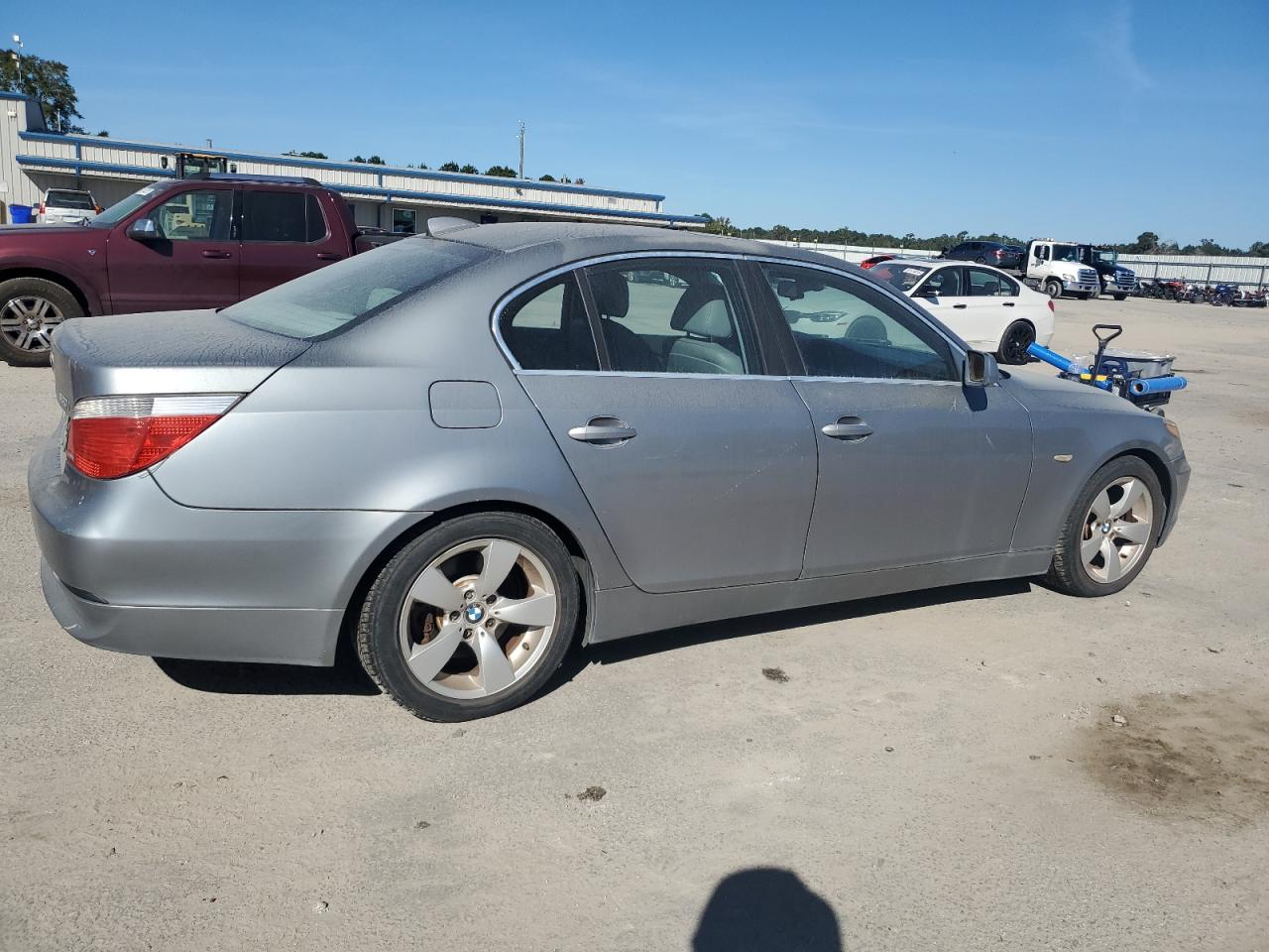 2004 Bmw 530 I Silver vin: WBANA73534B058727