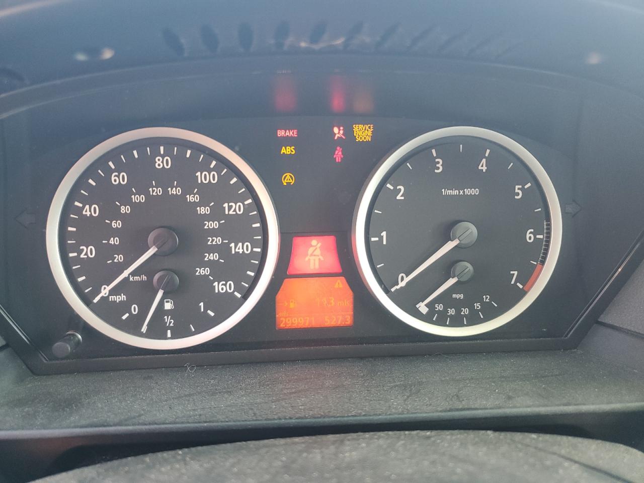 2004 Bmw 530 I Silver vin: WBANA73534B058727