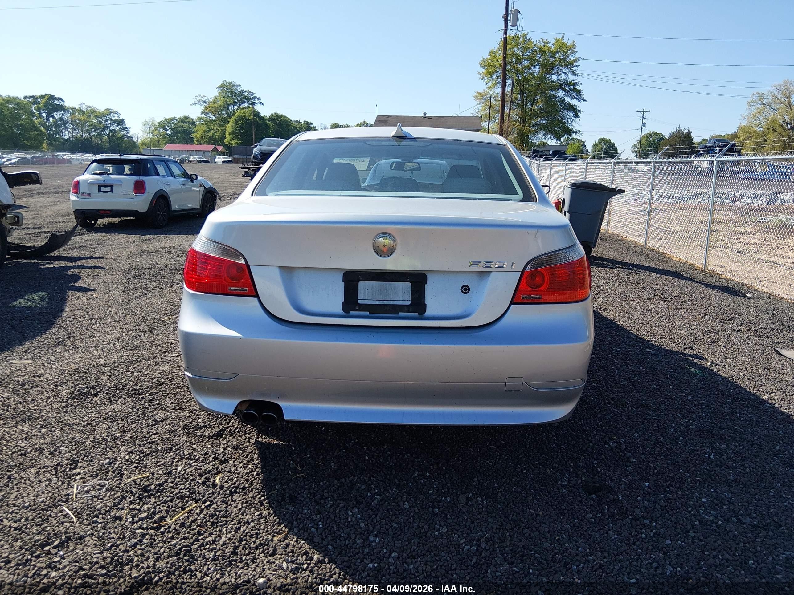 2004 Bmw 530i   Silver vin: WBANA73534B060557
