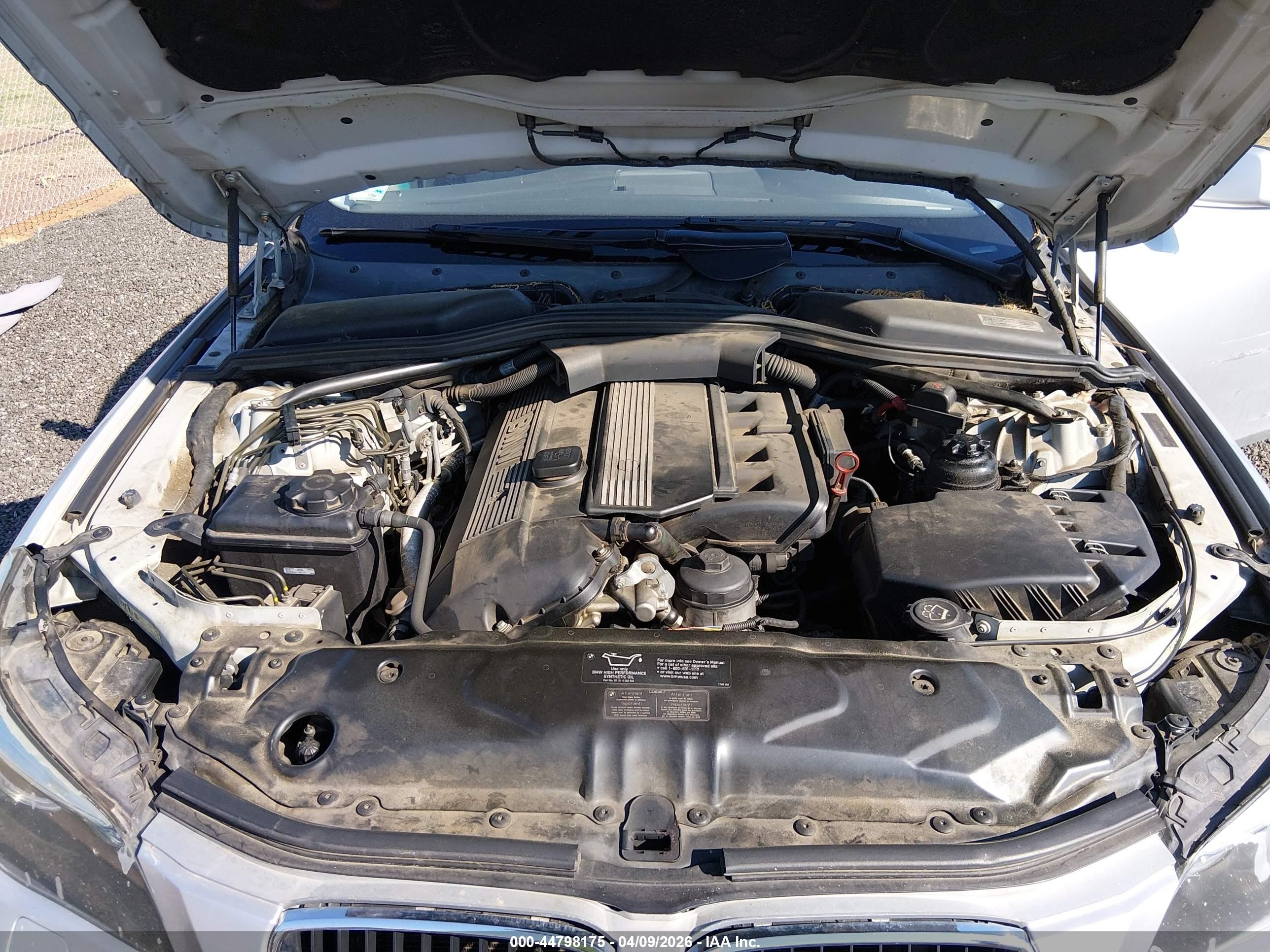 2004 Bmw 530i   Silver vin: WBANA73534B060557
