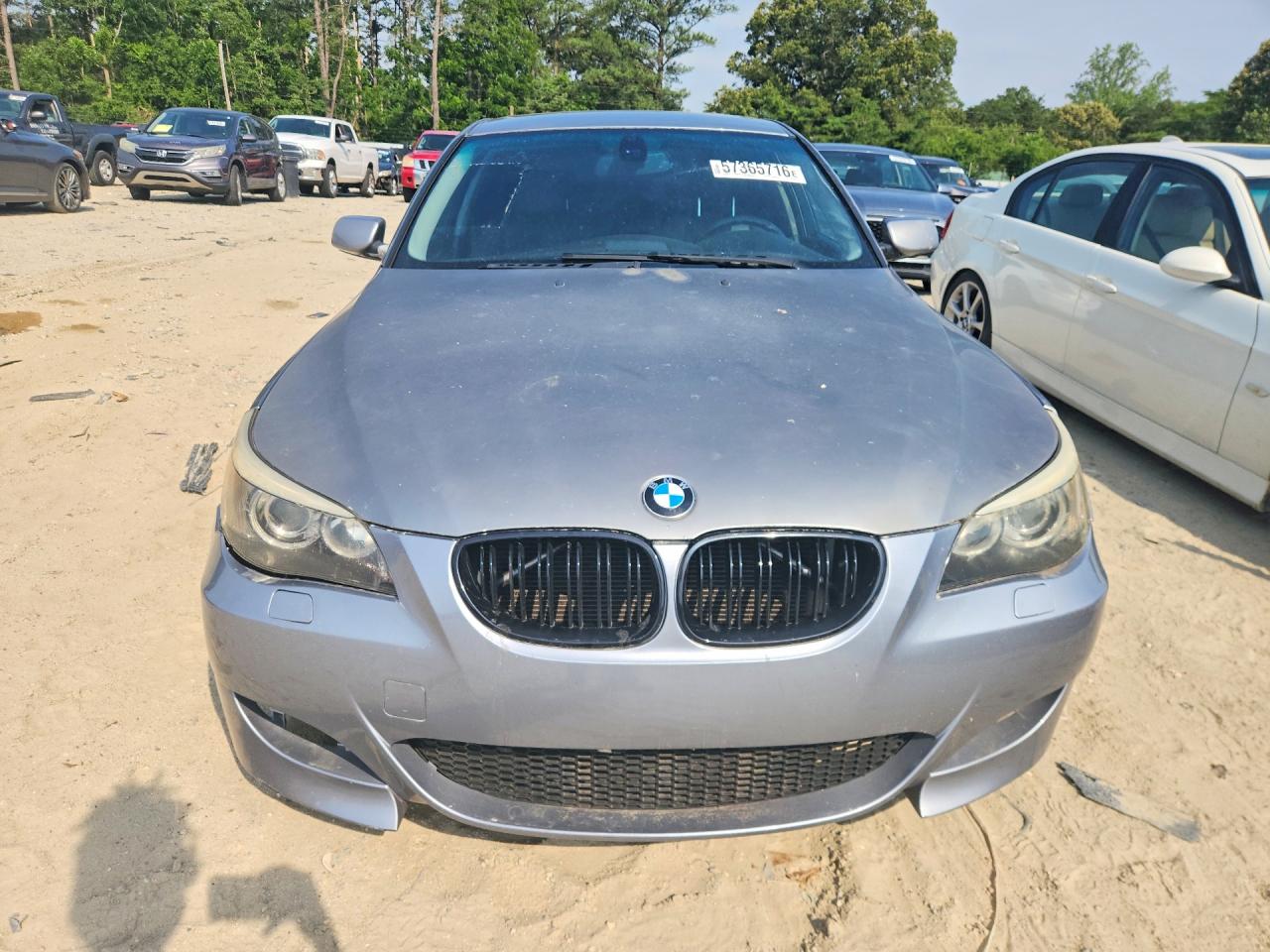 2004 Bmw 530 I Silver vin: WBANA73534B803394