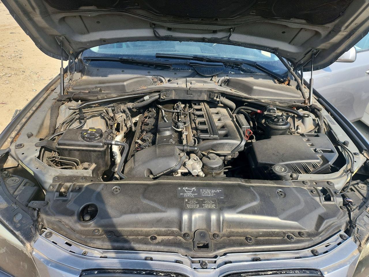 2004 Bmw 530 I Silver vin: WBANA73534B803394