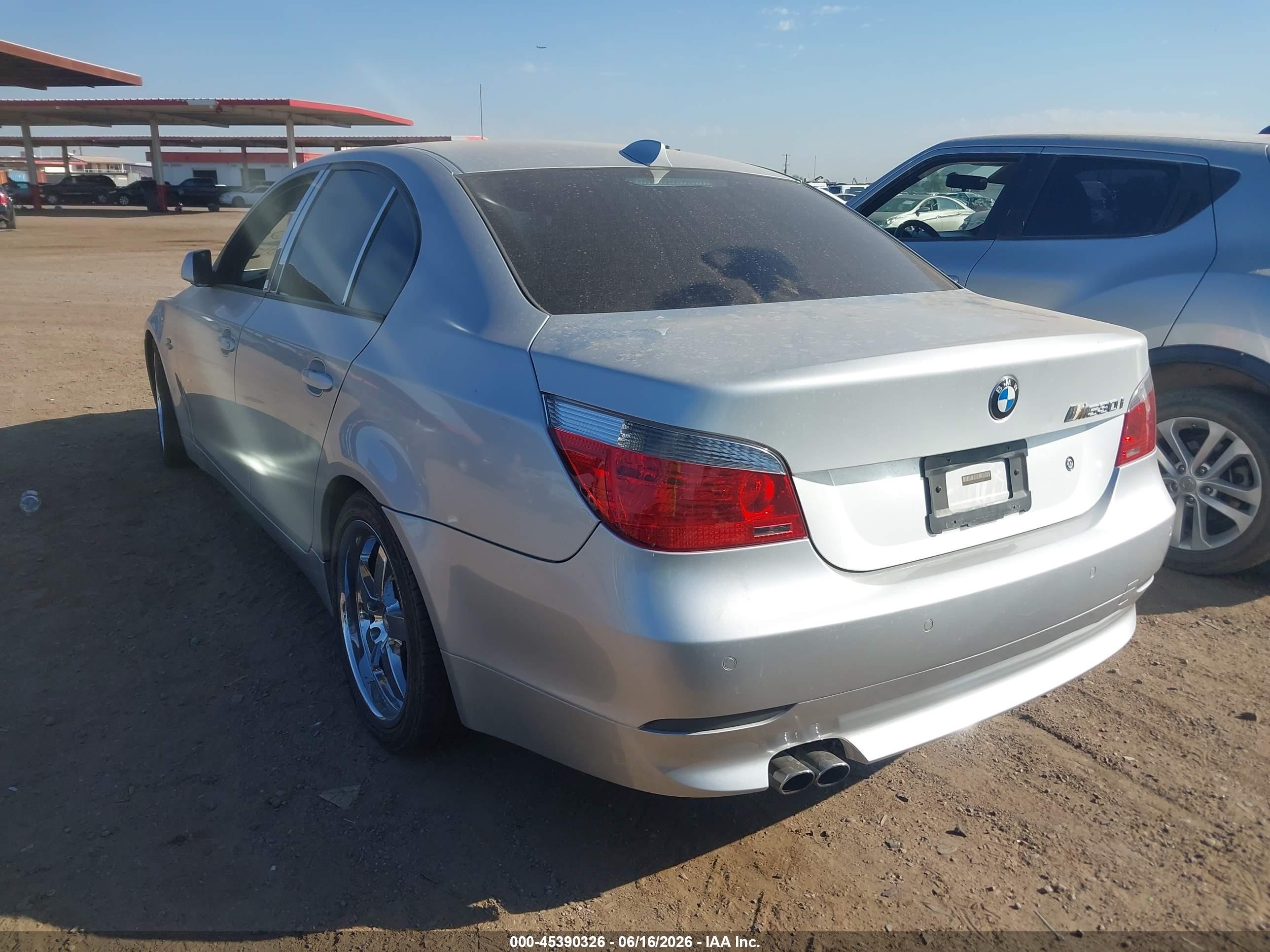 2004 Bmw 530i Gray vin: WBANA73534B812998
