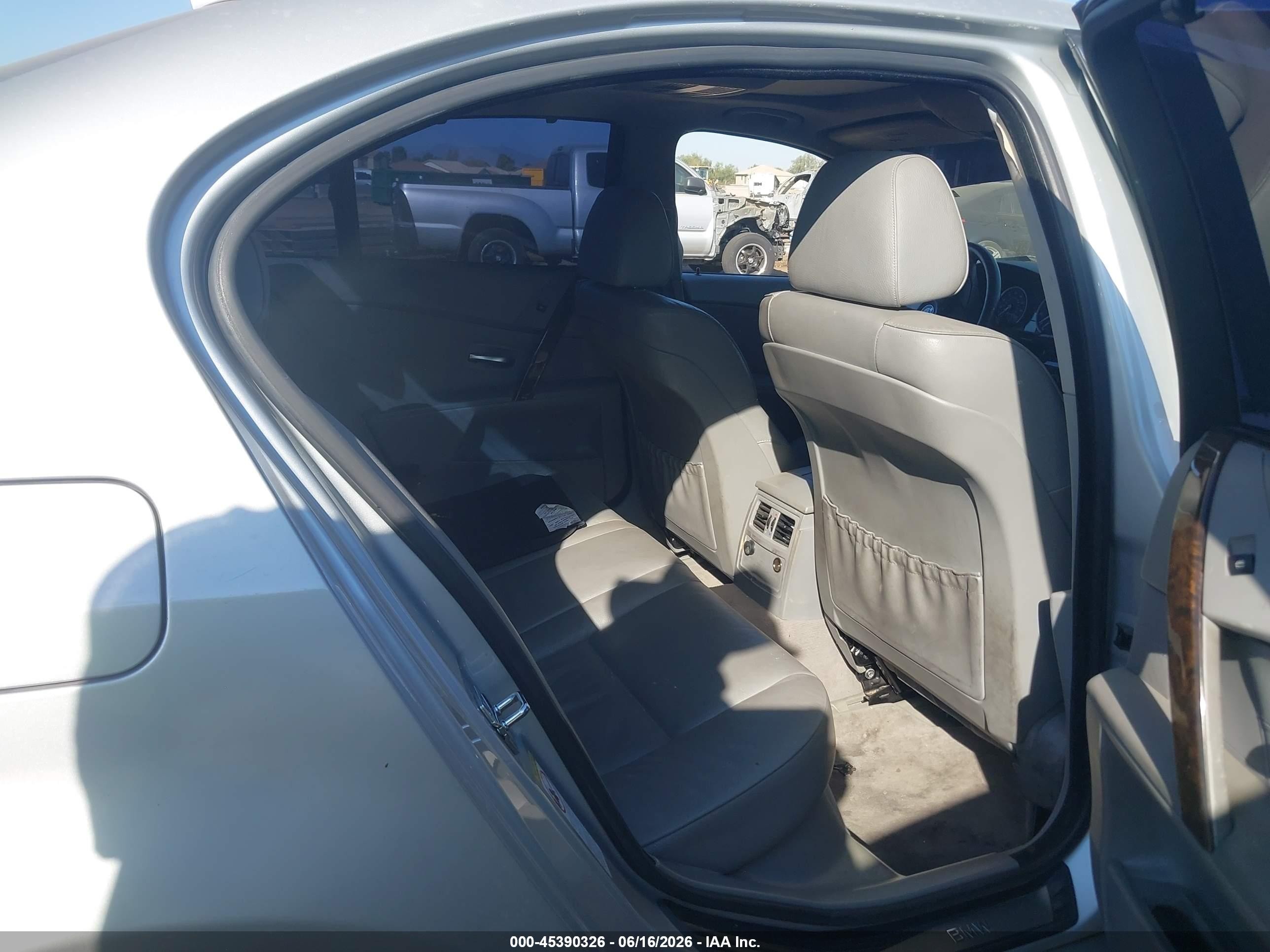 2004 Bmw 530i Gray vin: WBANA73534B812998