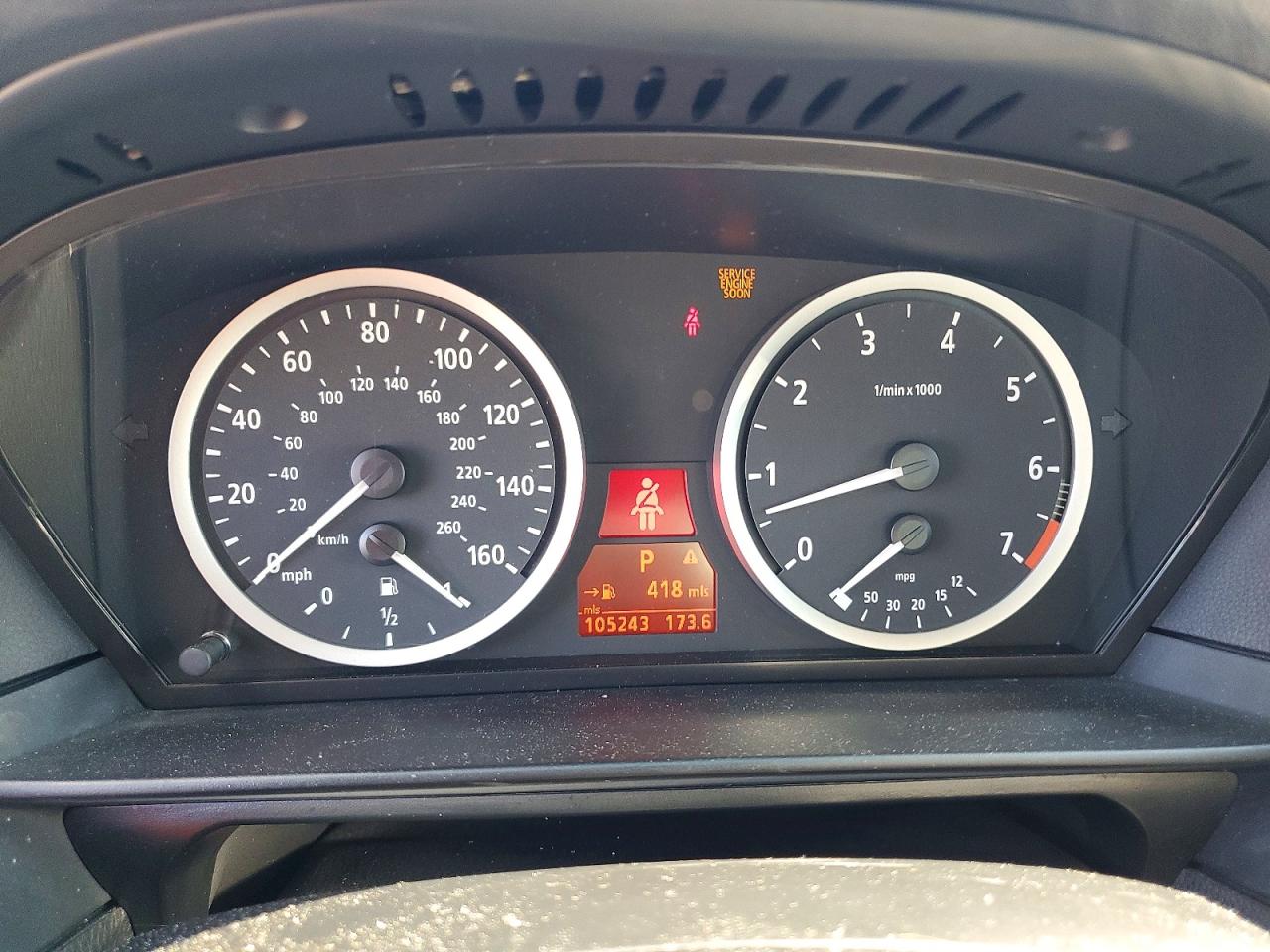 2004 Bmw 530 I Синий vin: WBANA73534B813083