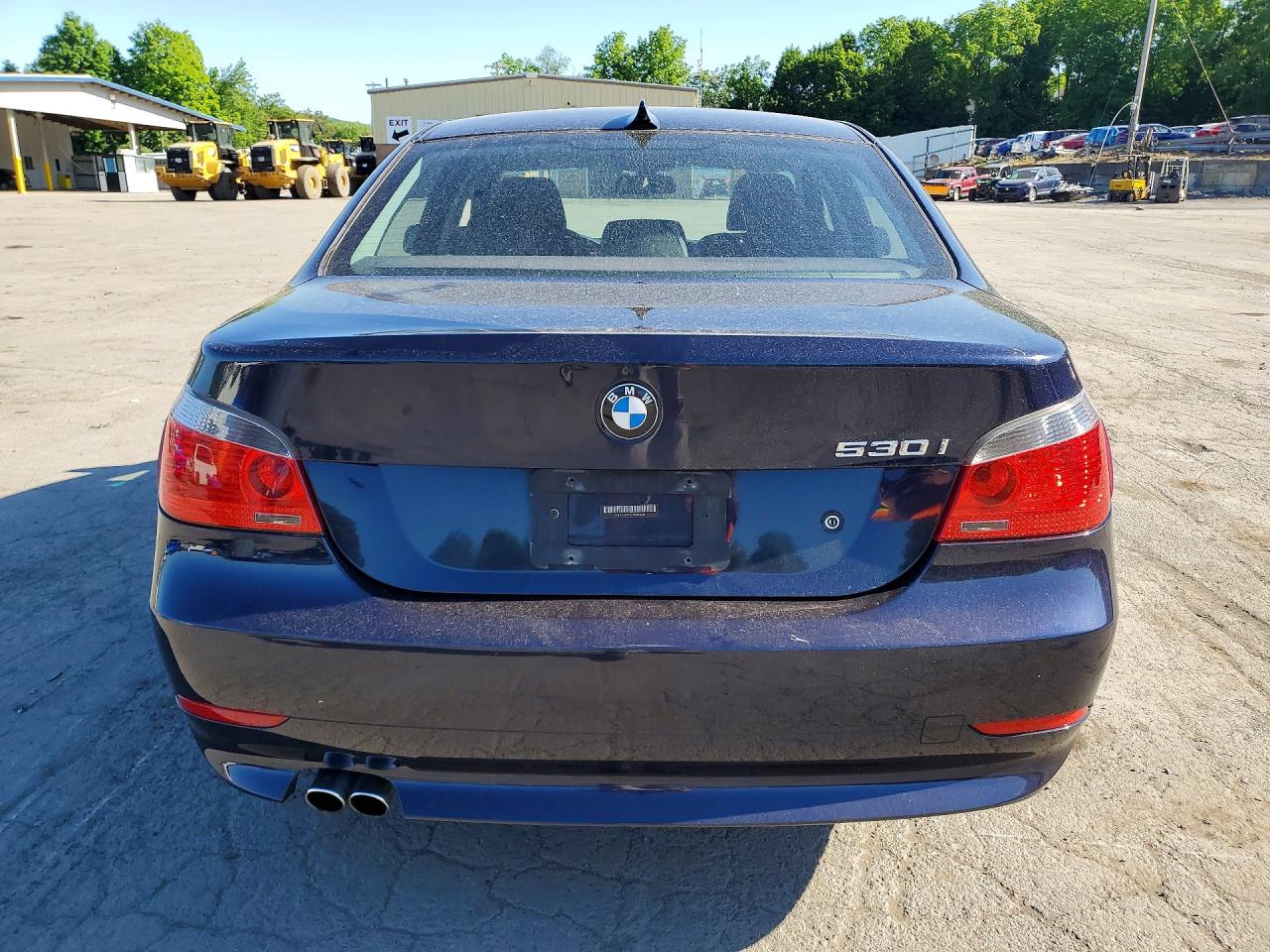 2004 Bmw 530 I Синий vin: WBANA73534B813083