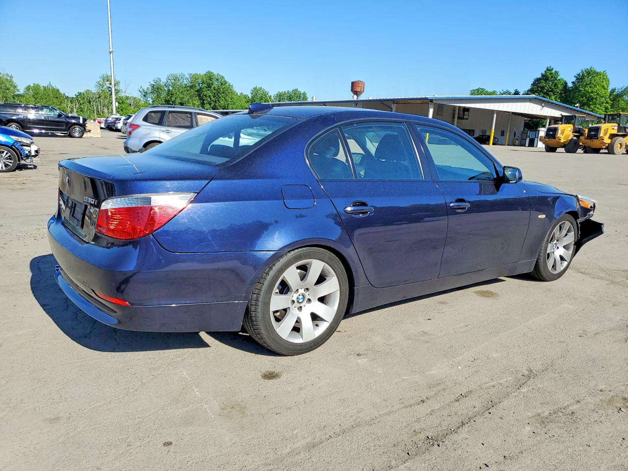 2004 Bmw 530 I Синий vin: WBANA73534B813083