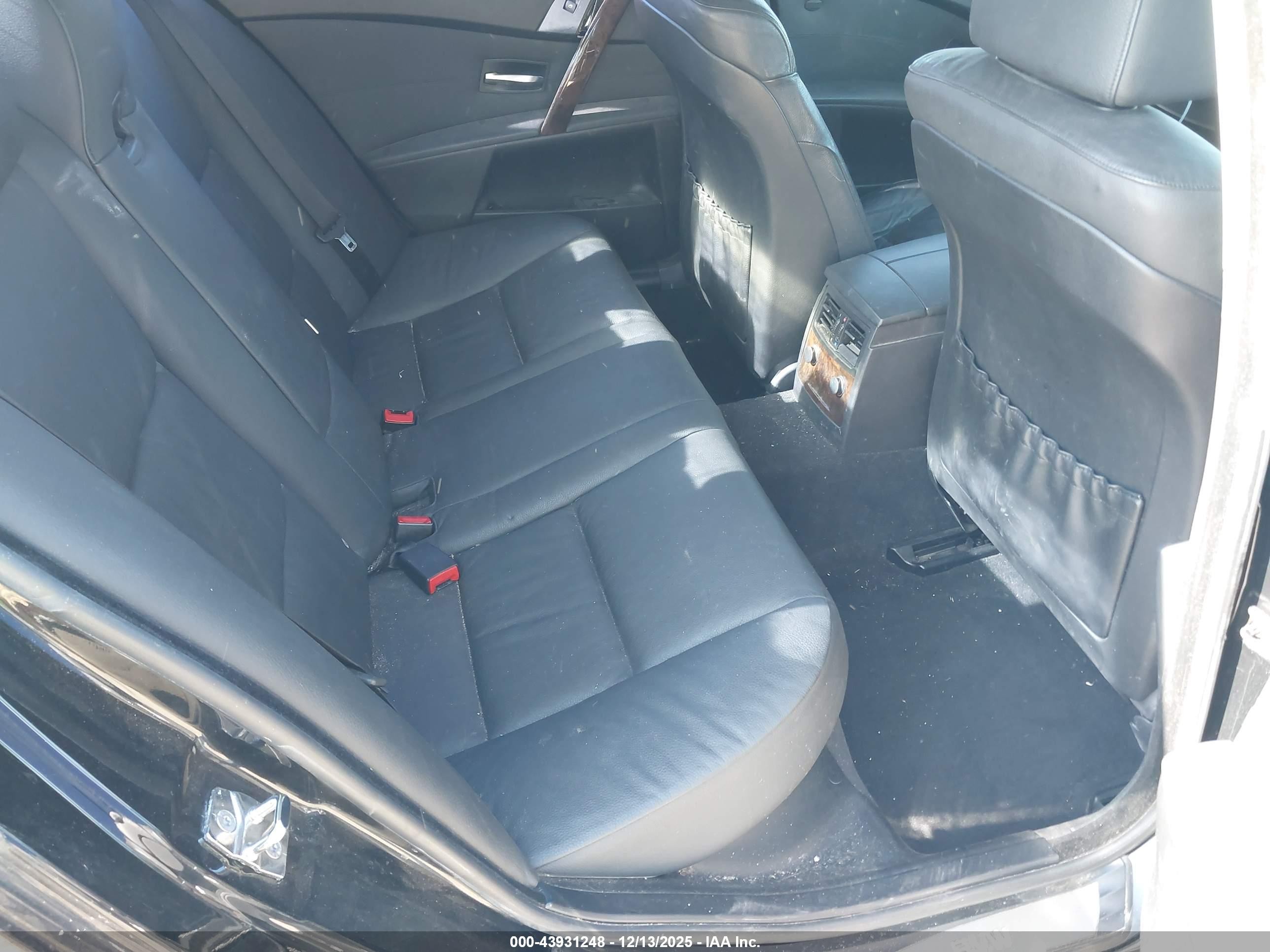 2005 Bmw 530i   Black vin: WBANA73535B819466