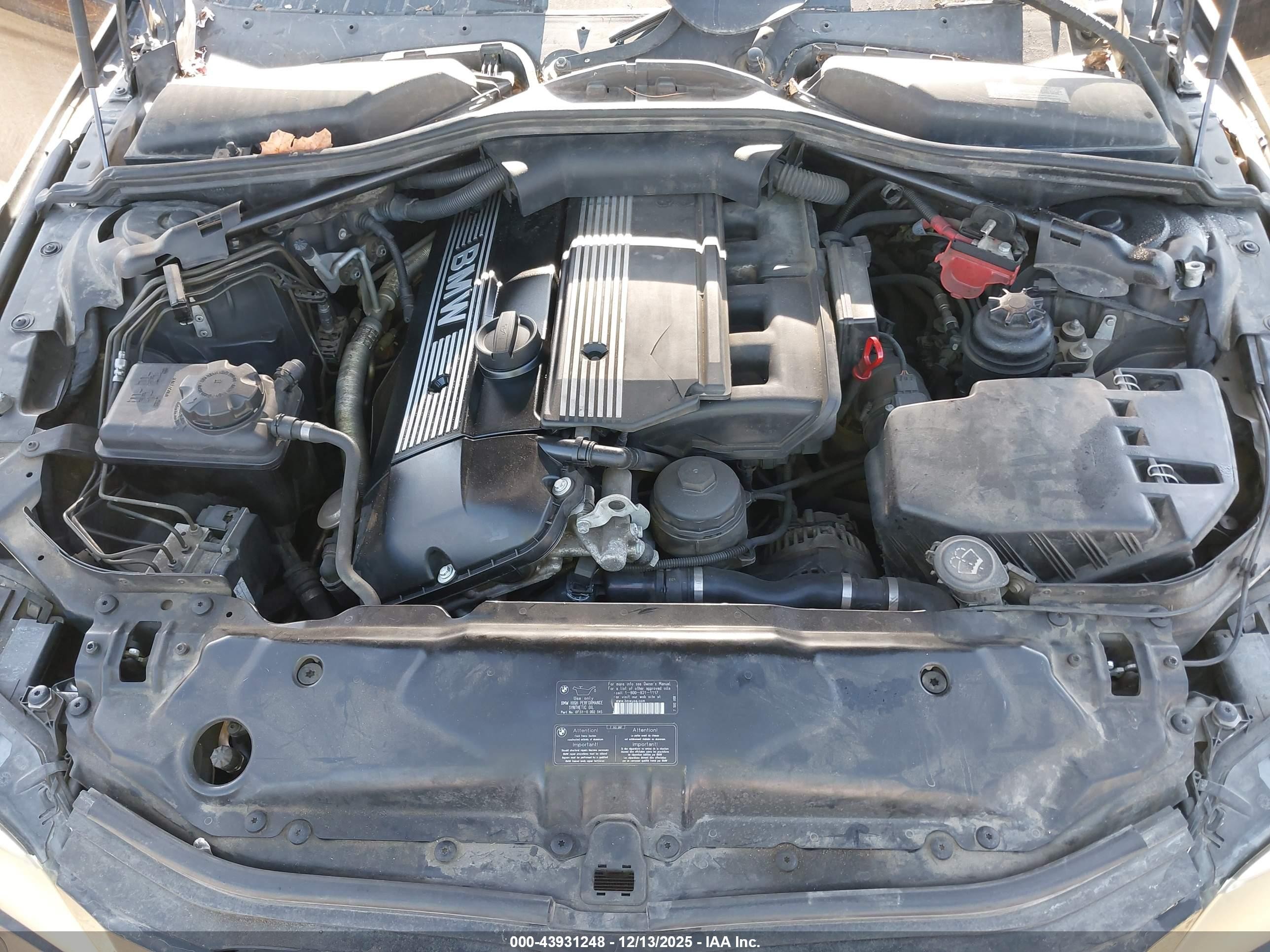 2005 Bmw 530i   Black vin: WBANA73535B819466