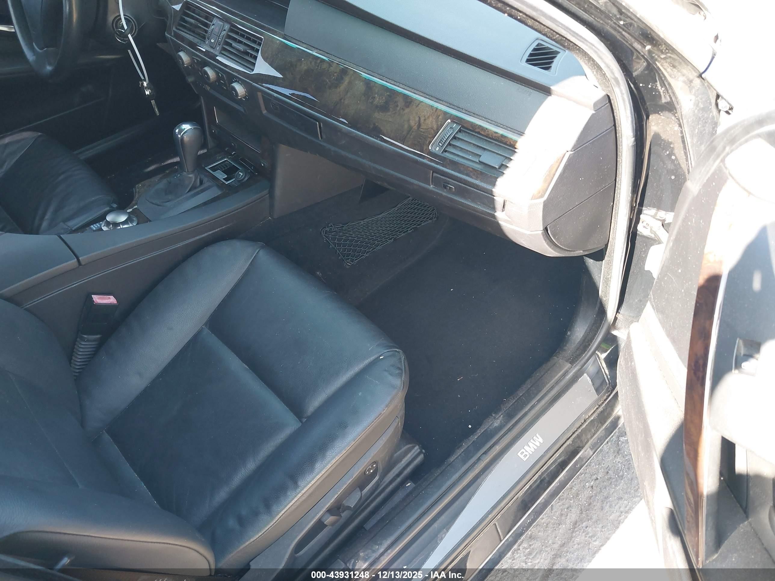 2005 Bmw 530i   Black vin: WBANA73535B819466