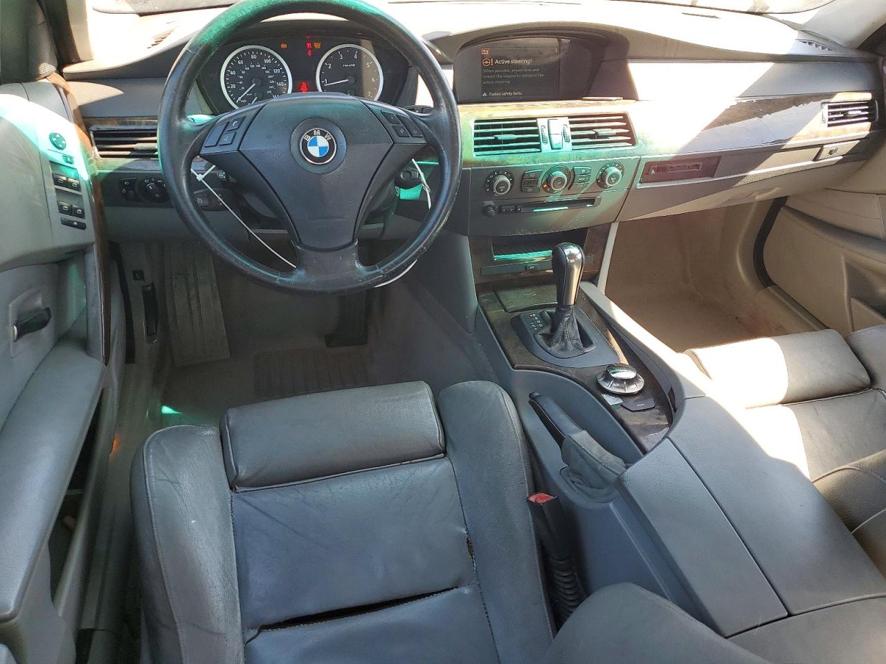 2005 Bmw 530 I Gray vin: WBANA73535B819631