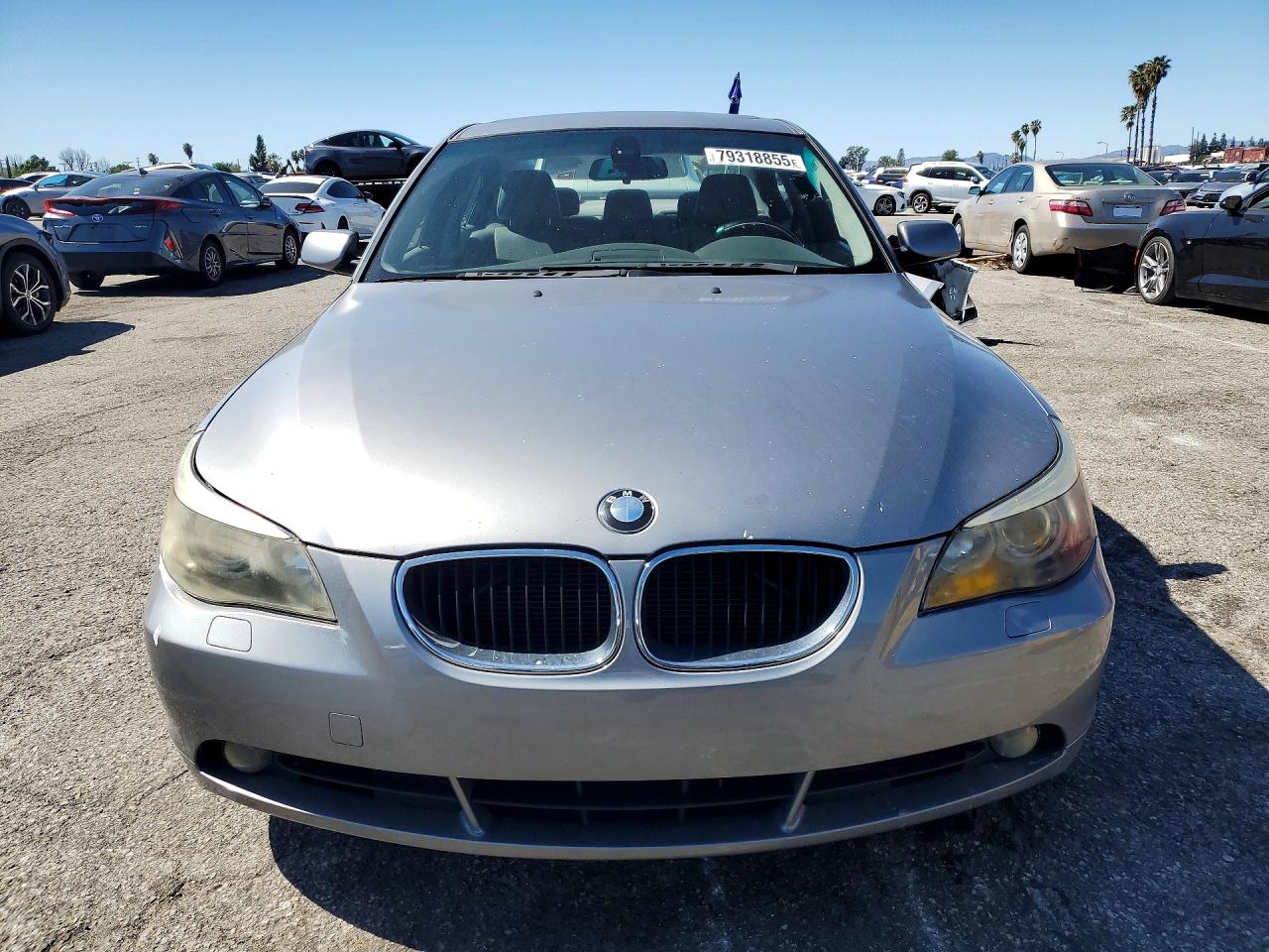2005 Bmw 530 I Gray vin: WBANA73535B819631